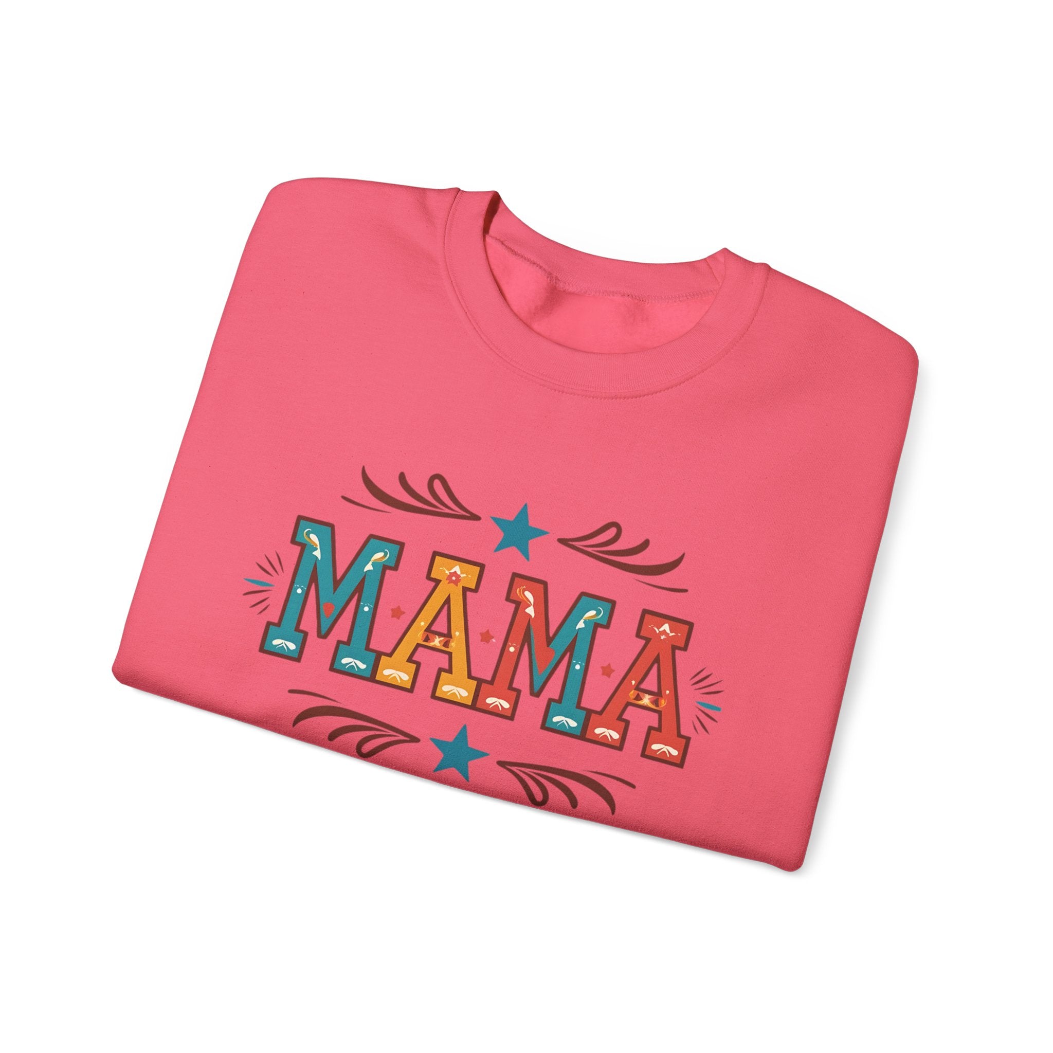 Western MAMA Sweatshirt, Custom Mom Gift with Kids Names, Cozy Mothers Day Crewneck