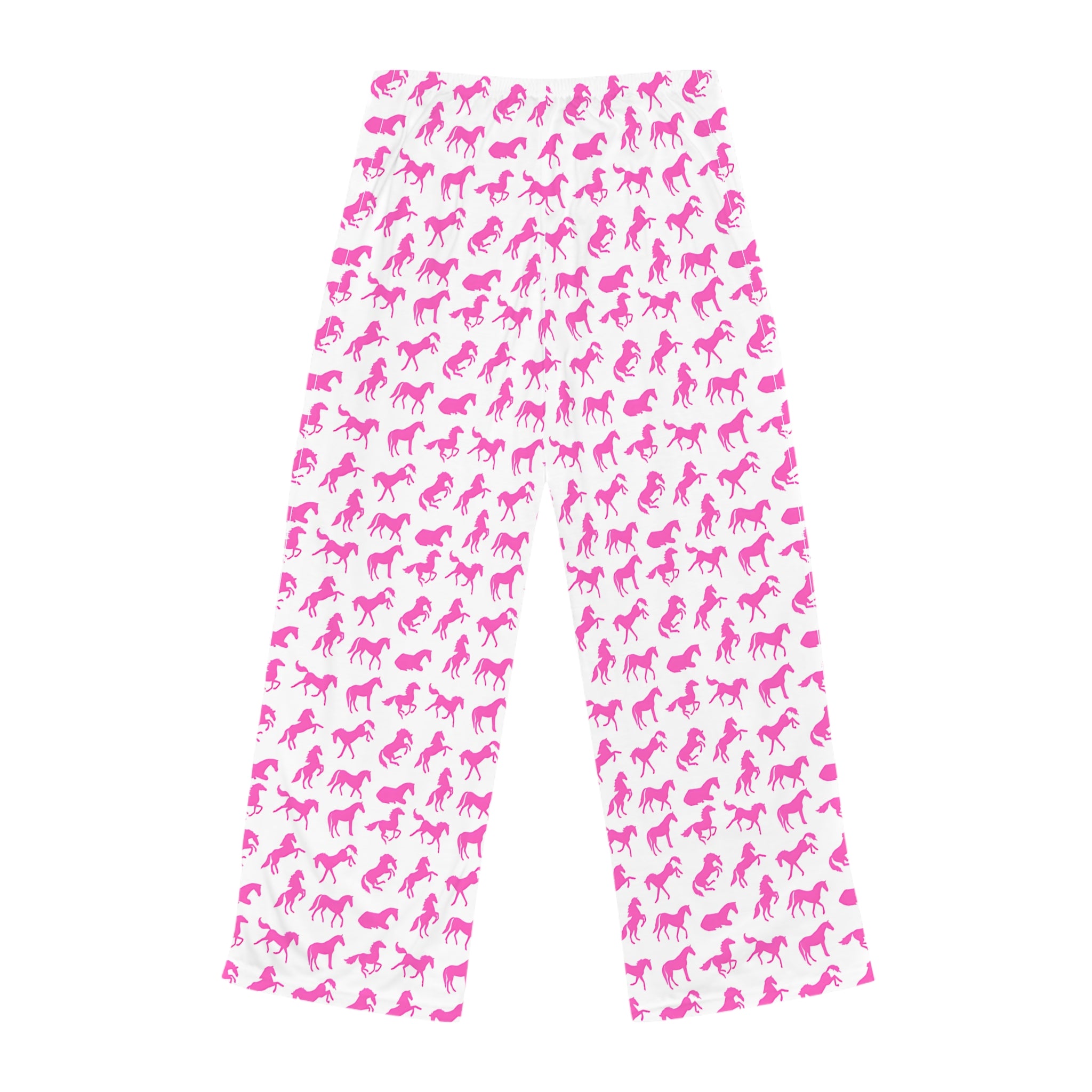 Pink Pony Club Pajama Pants, Hot Pink Horse Cowgirl Pajamas, Western Print Party Pants, Pink Pony Sleepwear, BACHELORETTE Party