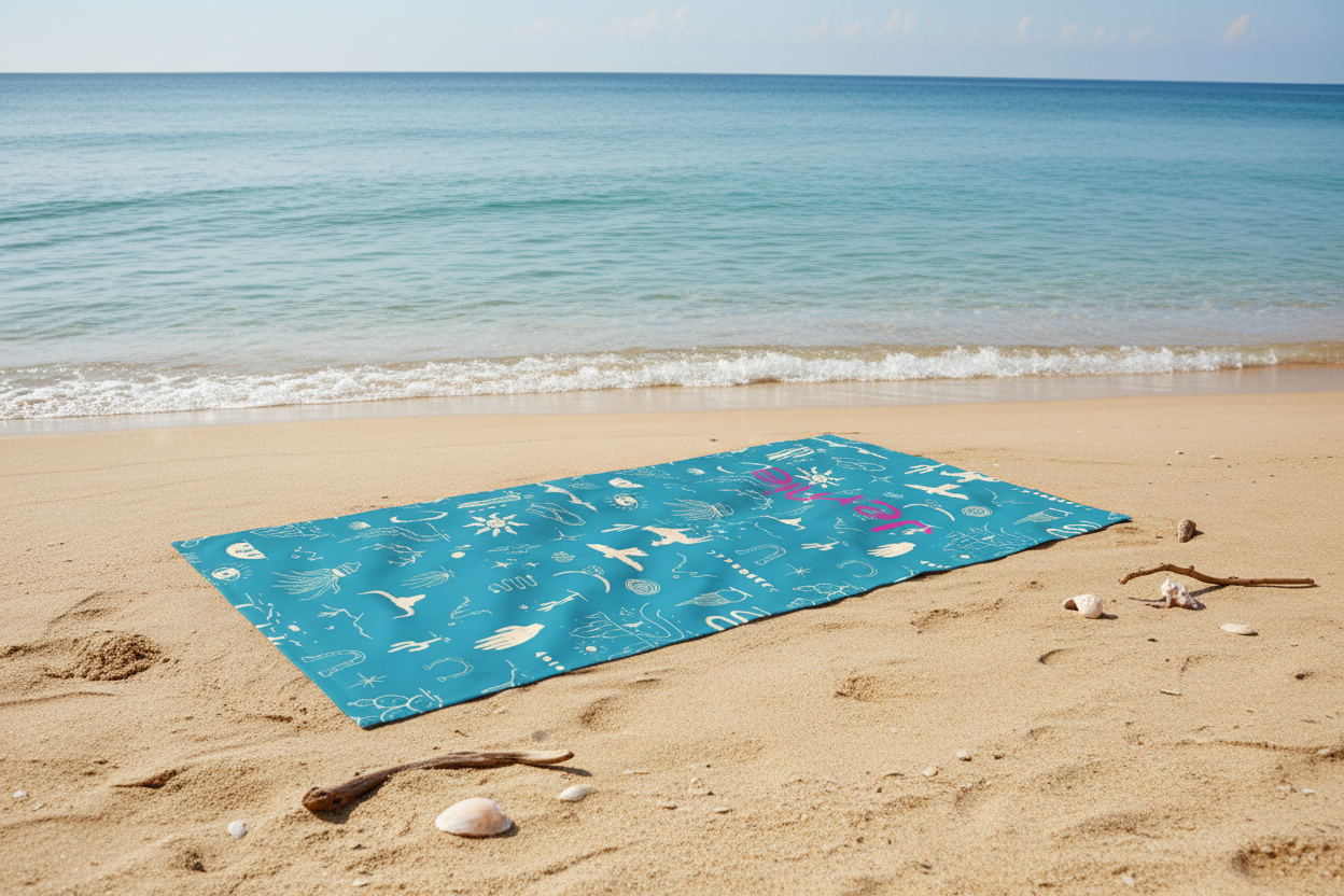 Personalized Cowboy Cowgirl BATH Towel - Turquoise Western Motif BEACH Towel, Western Gift, Custom Beach Towel, Western Decor, Rodeo Towel