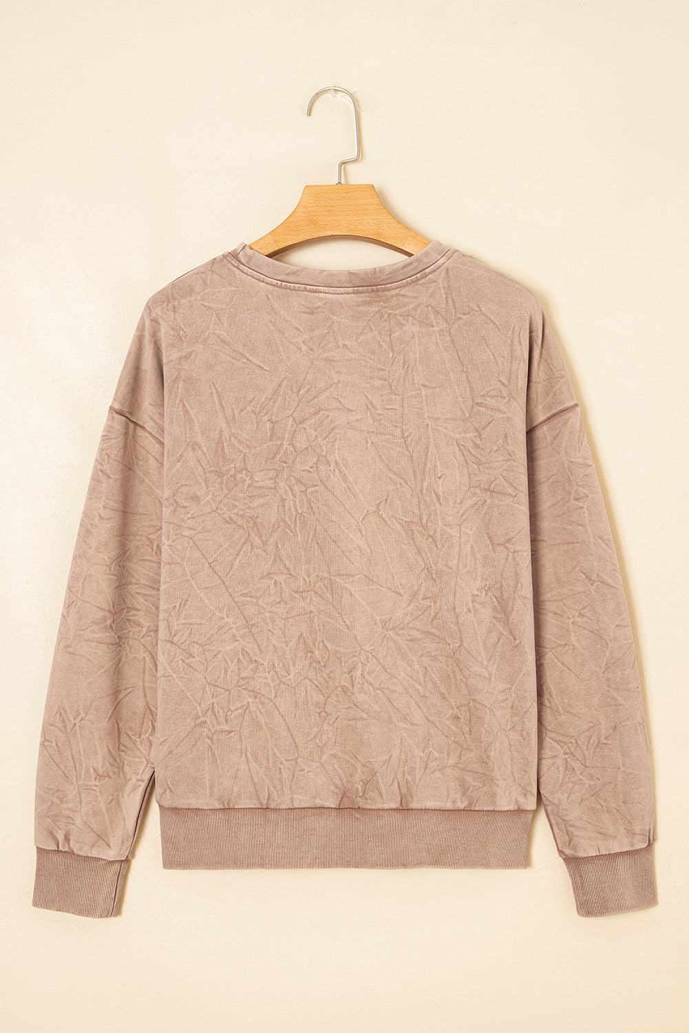Saved by Grace Top – Embroidered Long Sleeve Mineral Wash Sweatshirt,& Christian Graphic Shirt
