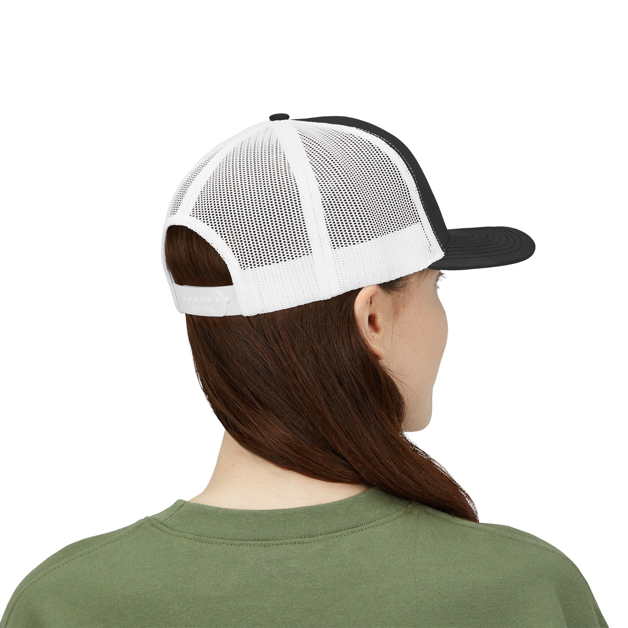 Cowgirl Trucker Hat, Cowgirls BASEBALL HAT, Custom Trucker Hat, Mid Height Western Cap, Emboidered Snapback Trucker Cap