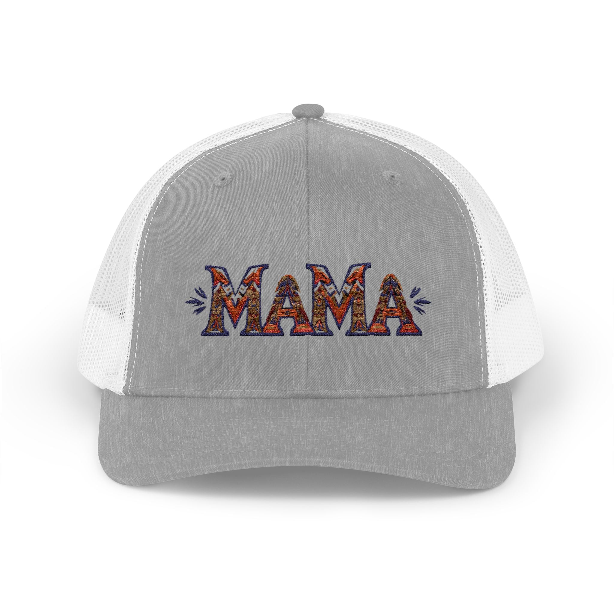 Mama Trucker Cap, Mom Trucker Hat BOHO, Tribal design Baseball Hat Moms,