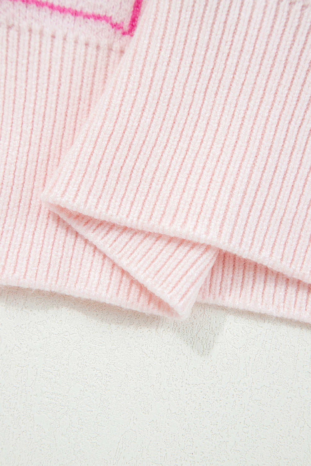Pink Bows & Horseshoes Sweater, Western Pattern Knit Pullover, Cozy Womens Cowgirl Sweater FREE Shipping $35+, Cute Pink Western Style Top