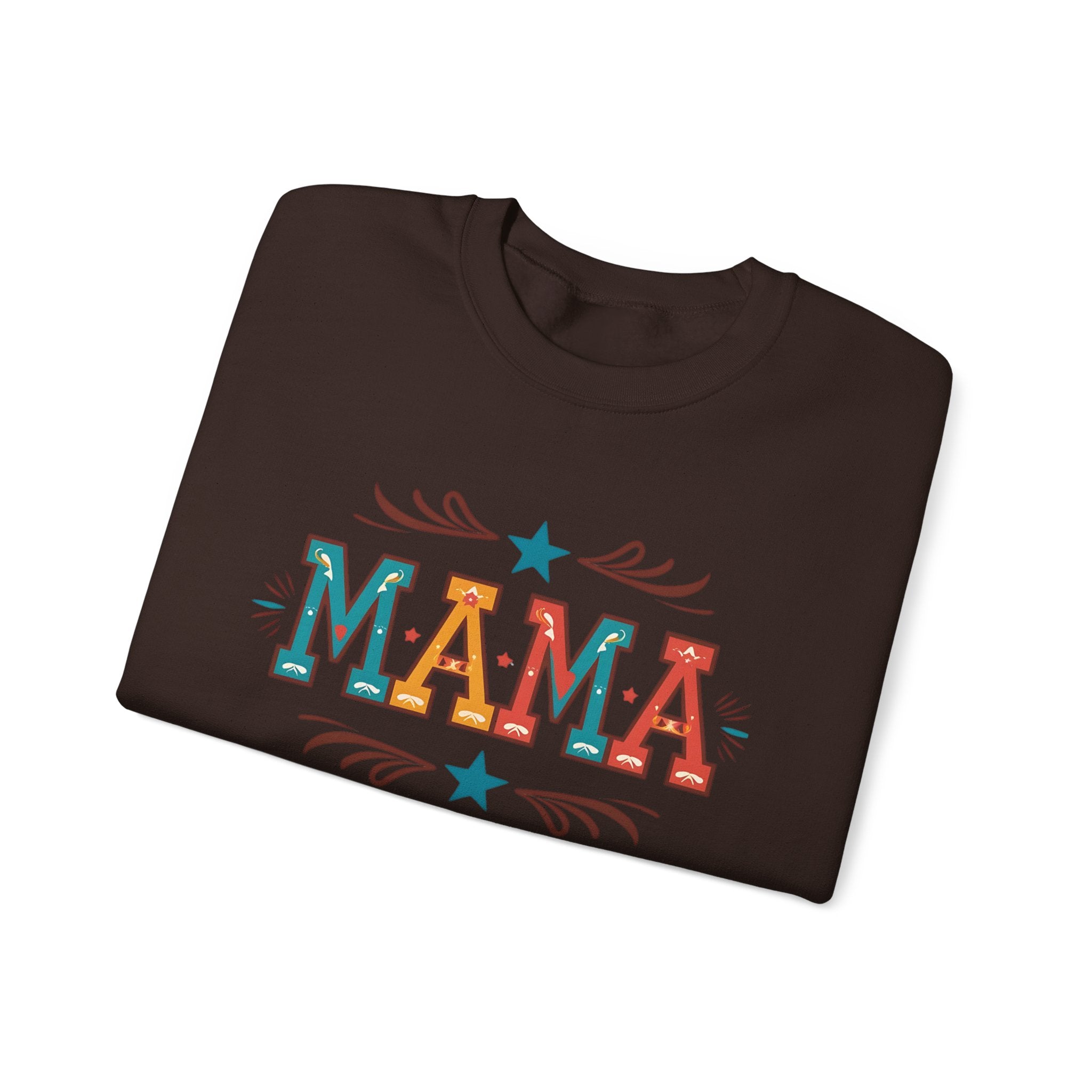 Western MAMA Sweatshirt, Custom Mom Gift with Kids Names, Cozy Mothers Day Crewneck