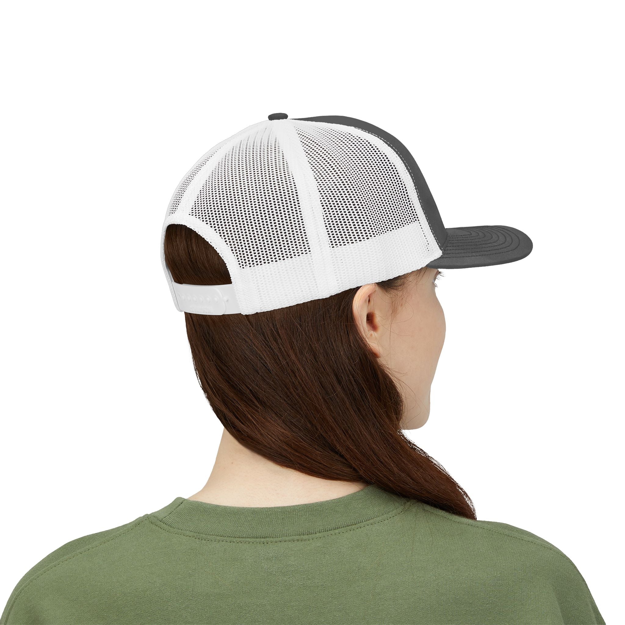 Cowgirl Trucker Hat, Cowgirls BASEBALL HAT, Custom Trucker Hat, Mid Height Western Cap, Emboidered Snapback Trucker Cap