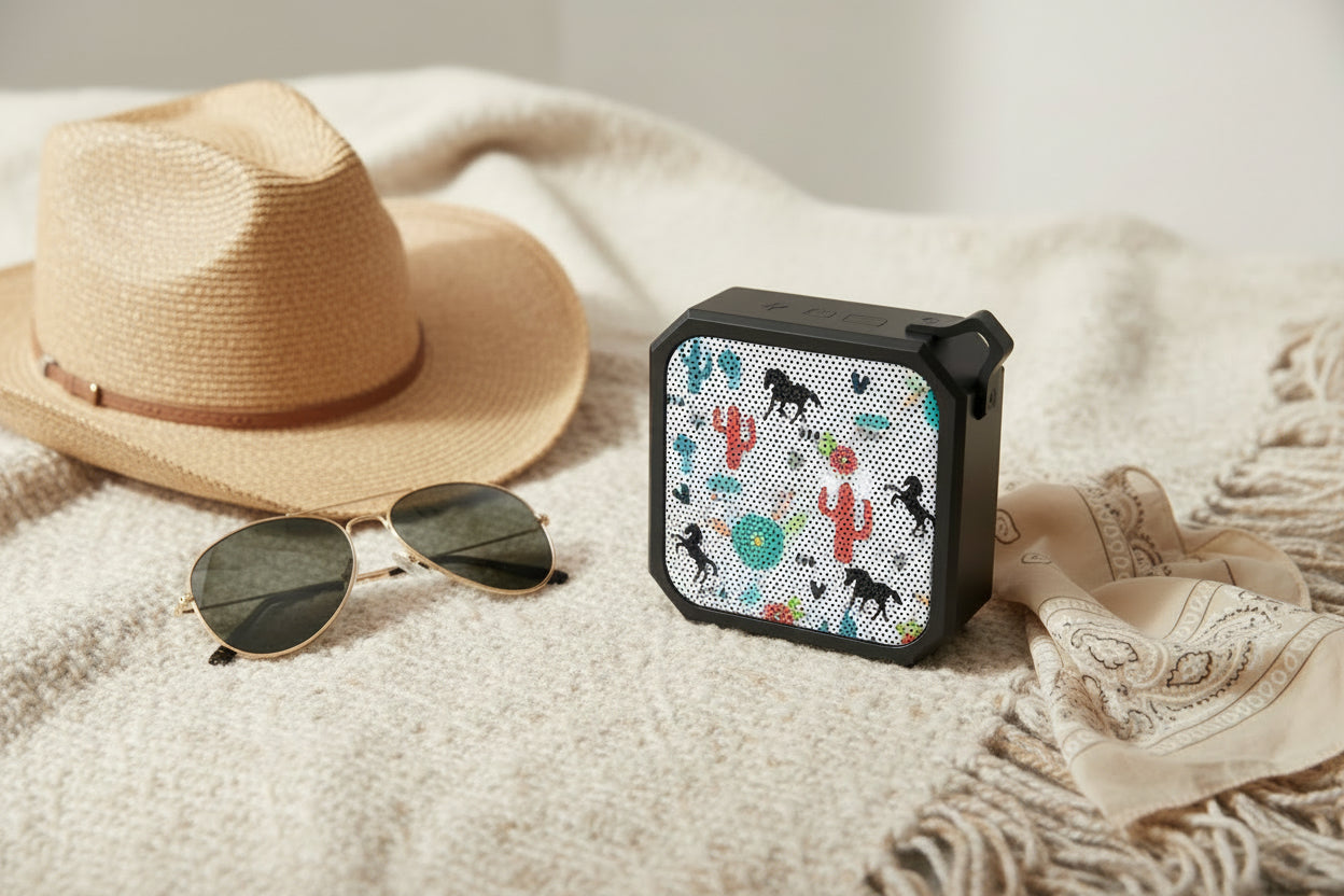 Boho Horse Bluetooth Speaker, Colorful Western Style Portable Music Player -Razels