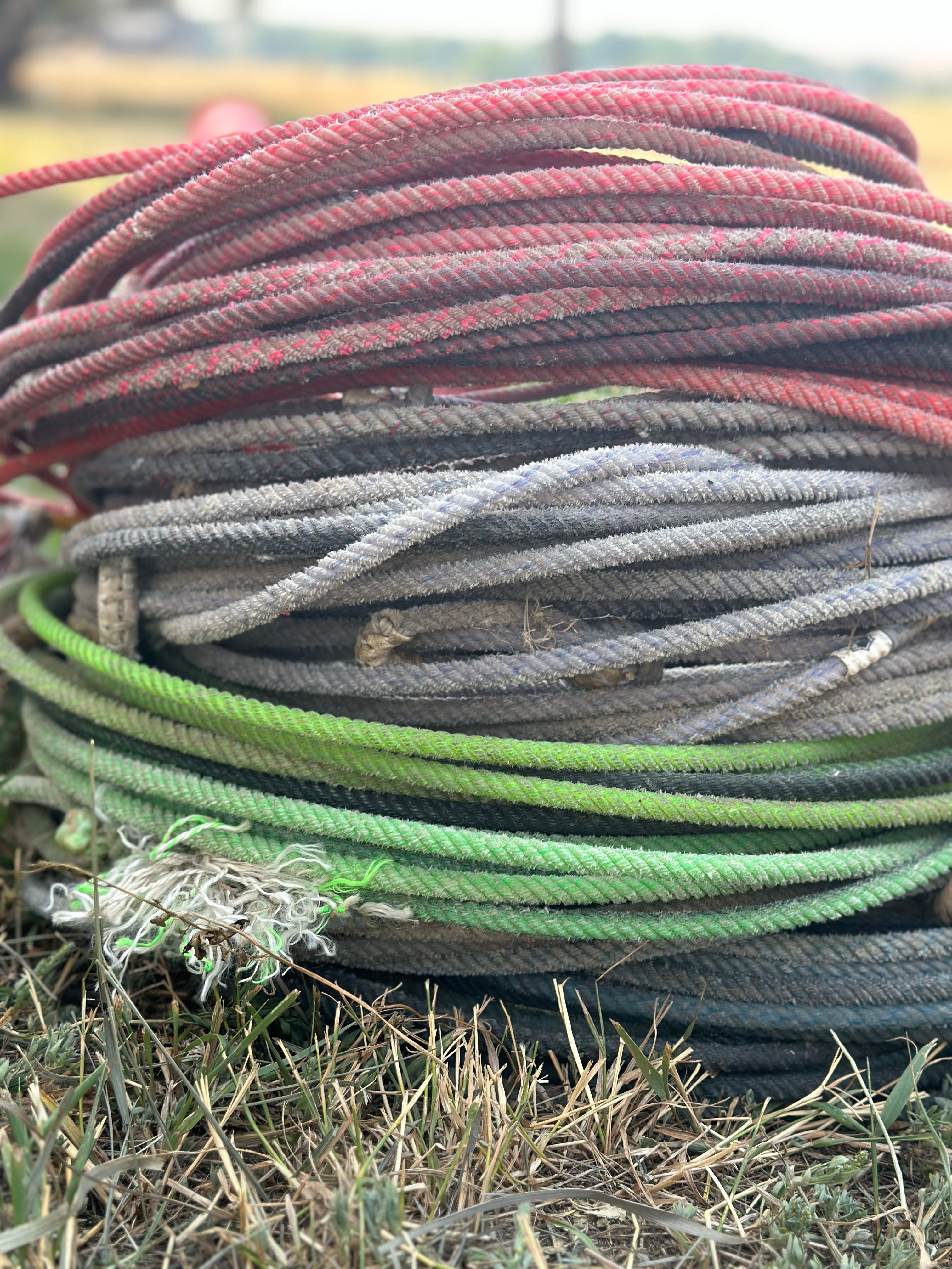 Used Cowboy Ropes | Authentic Ranch Ropes, Lariats, Lassos for Crafts, Wreaths, and Decor – Nylon Ropes