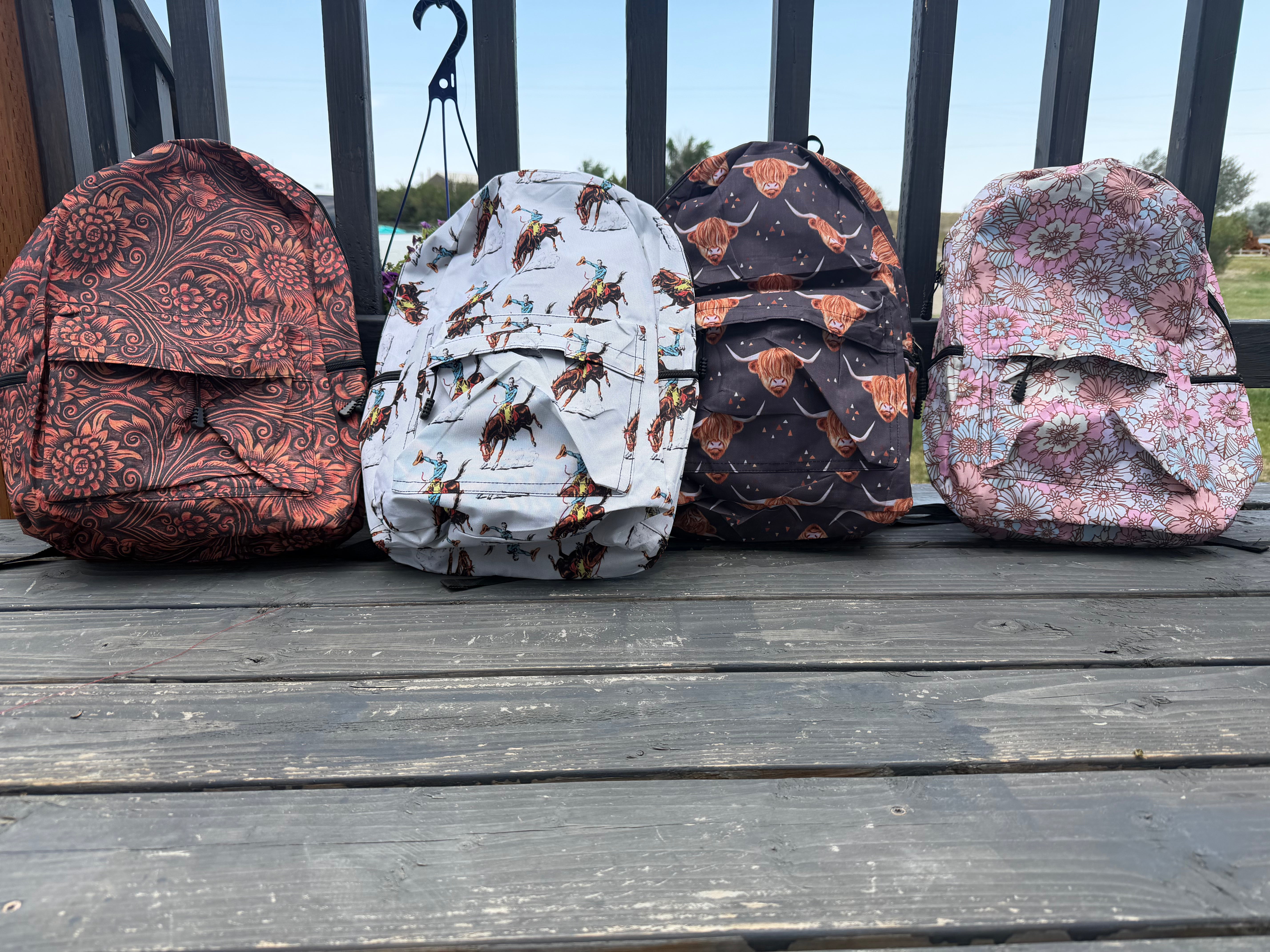 Kids Western Backpacks, Full Size School Backpacks, In Stock Ships Today