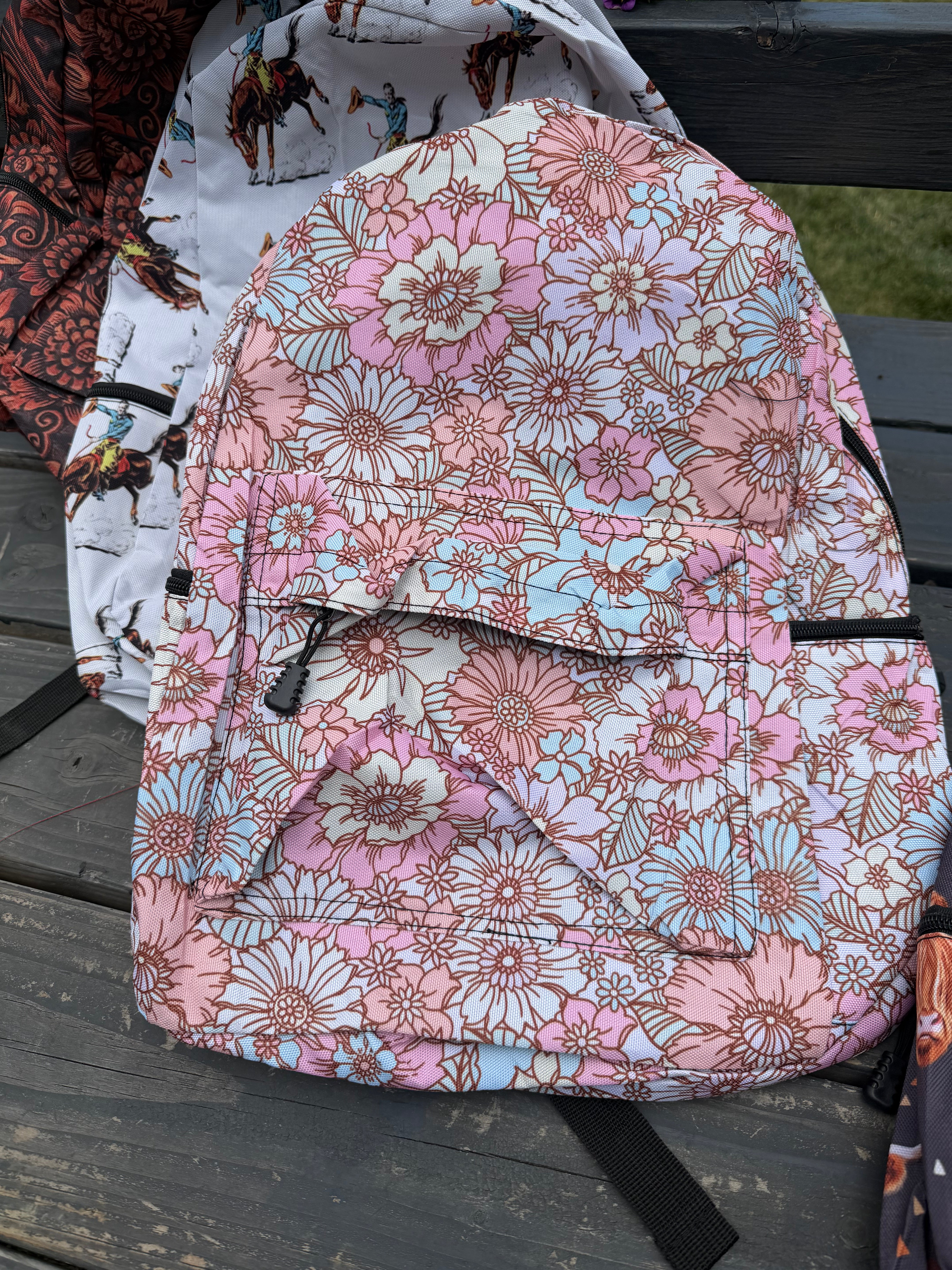 Kids Western Backpacks, Full Size School Backpacks, In Stock Ships Today