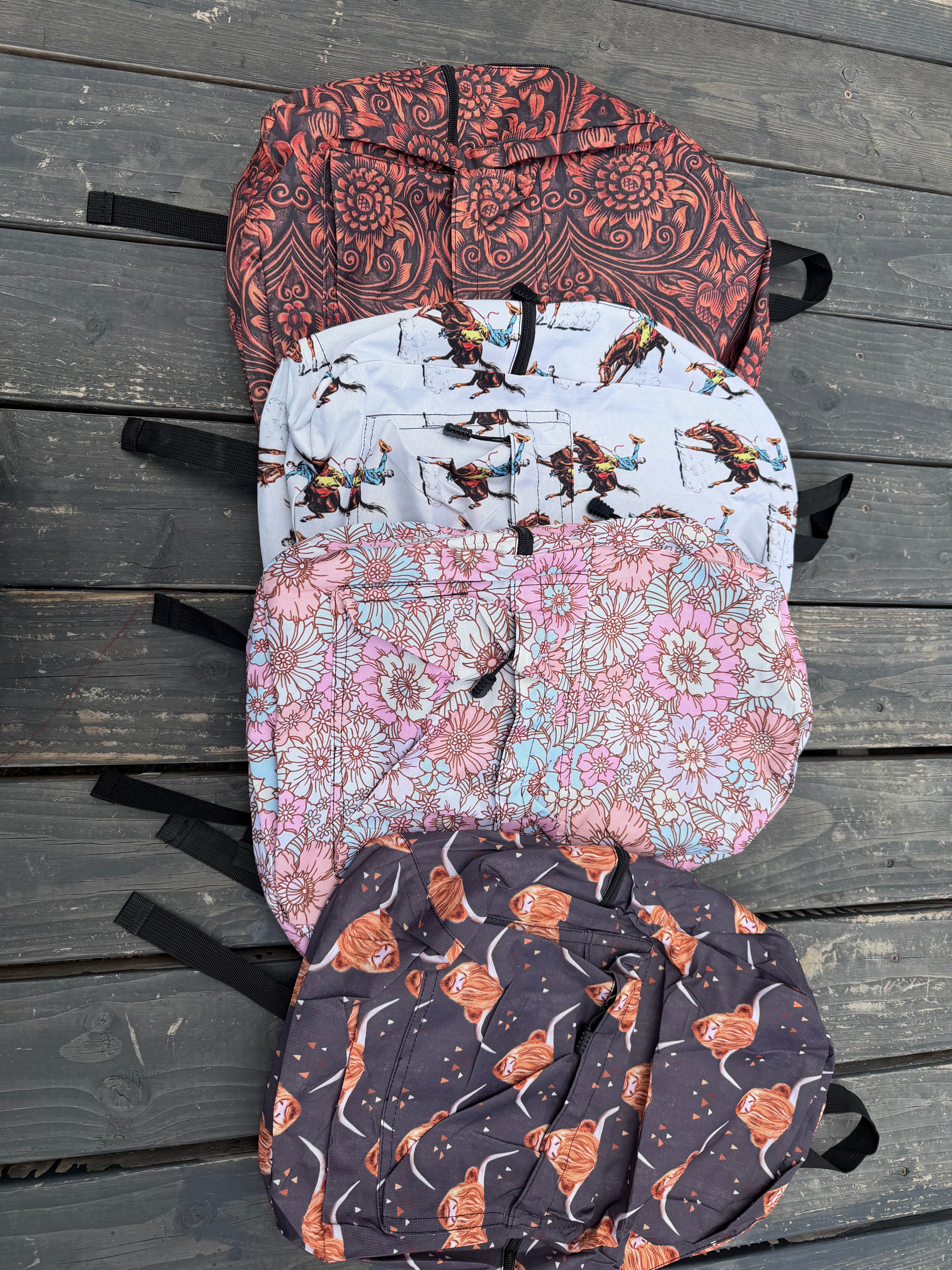 Kids Western Backpacks, Full Size School Backpacks, In Stock Ships Today