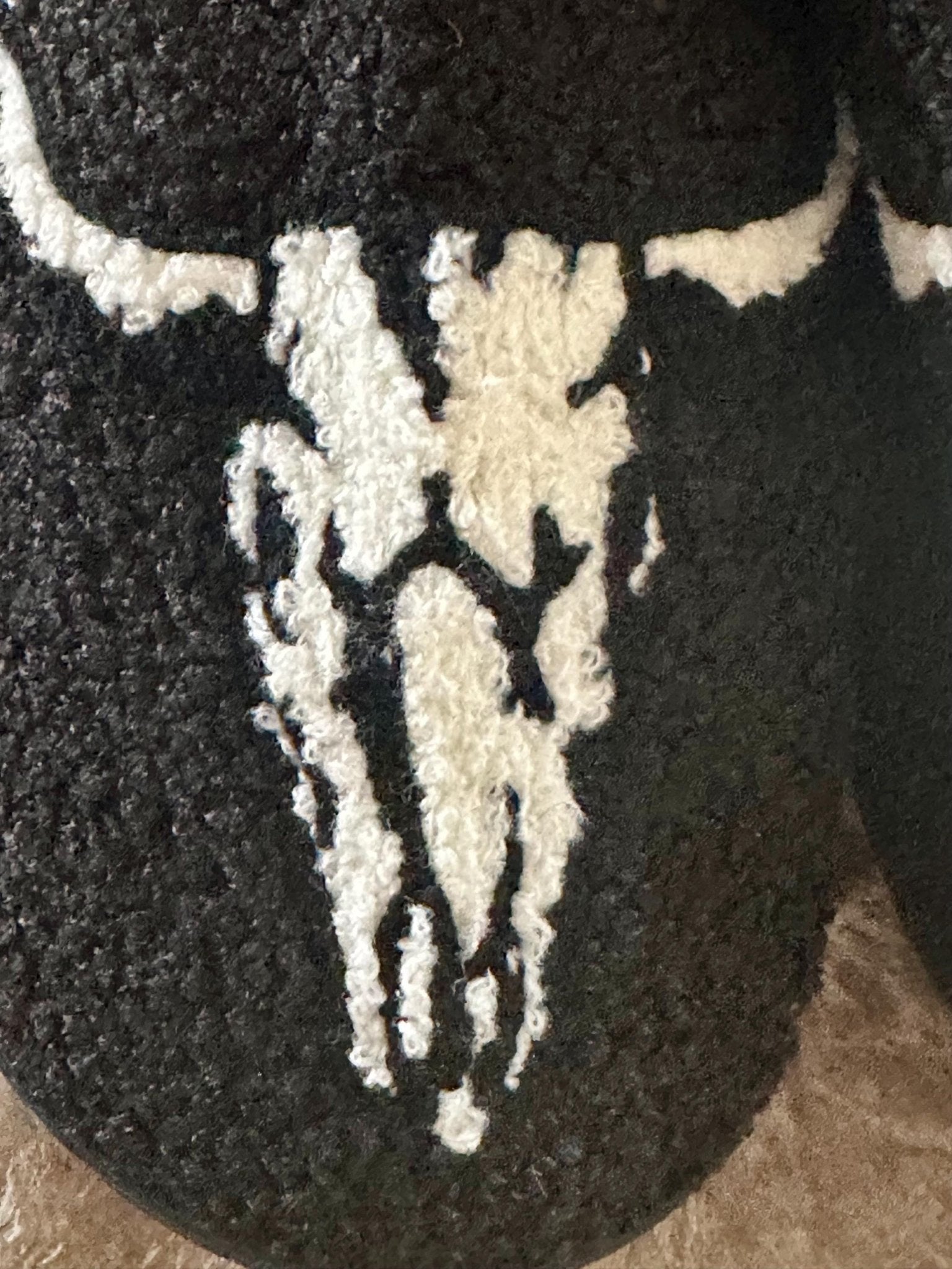 COWGIRL GIFT, Longhorn Skull Slippers - Razels