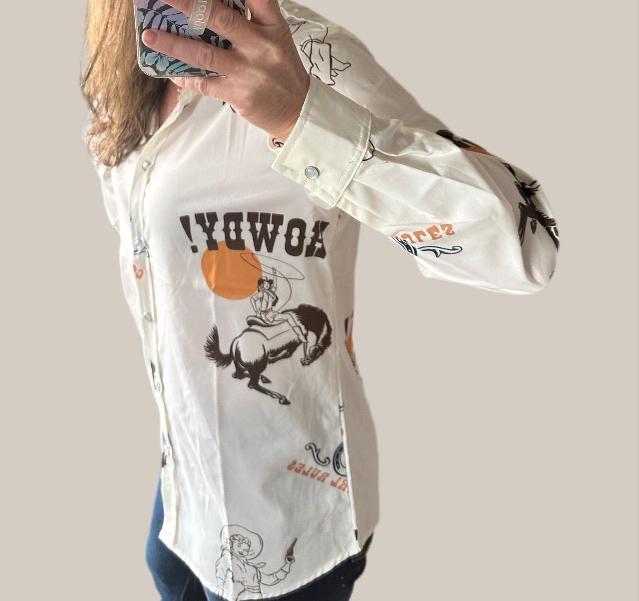 COWGIRL Shirt, Women's Western Shirt - Razels