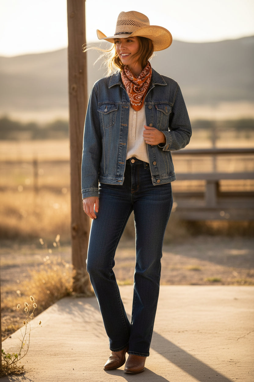 Elevate your style with this vintage-inspired paisley scarf, with a luxuriously soft feel. Measuring 35X35", this large square Wild Rag scarf offers endless styling possibilities, adding a touch of Western flair to any outfit.