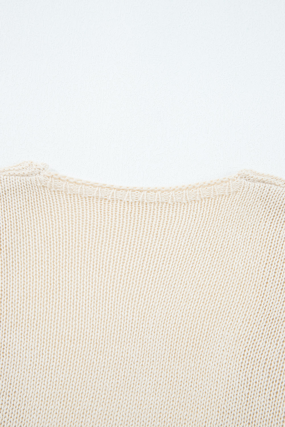 Beige Knit Cardigan Sweater, Hollowed Open Front Cardigan, Lightweight Knit Sweater Women, Solid Color Long Cardigan, Cozy Layering Sweater