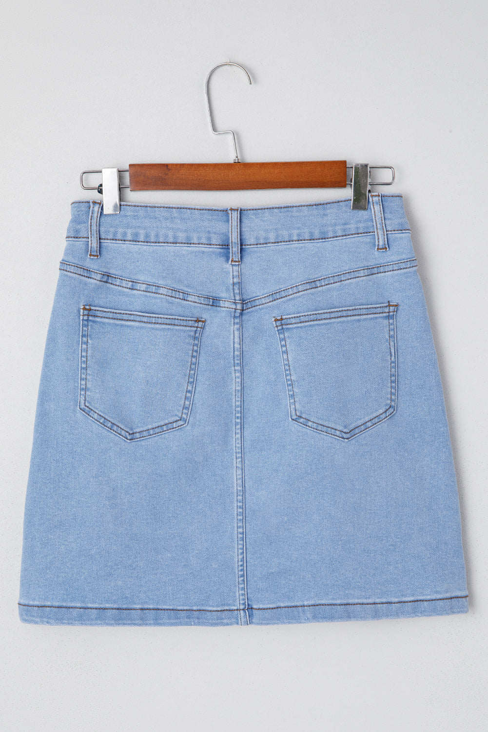 Western Embroidered Denim Mini Skirt, Womens Western Jean Skirt, Festival Cowgirl Mini Skirt,