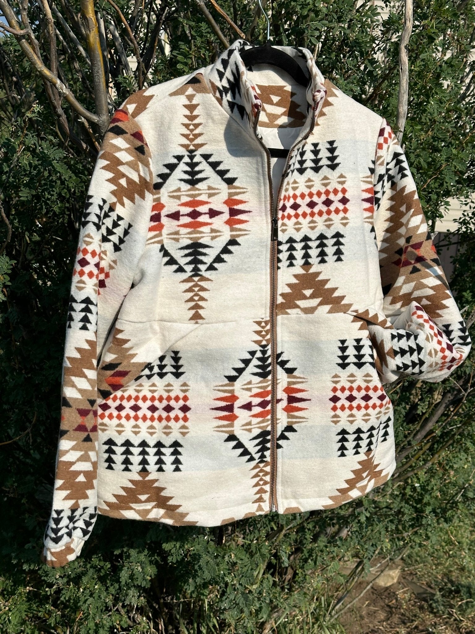 Fall Aztec Jacket Womens Southwestern Jacket Western Jacket - Razels