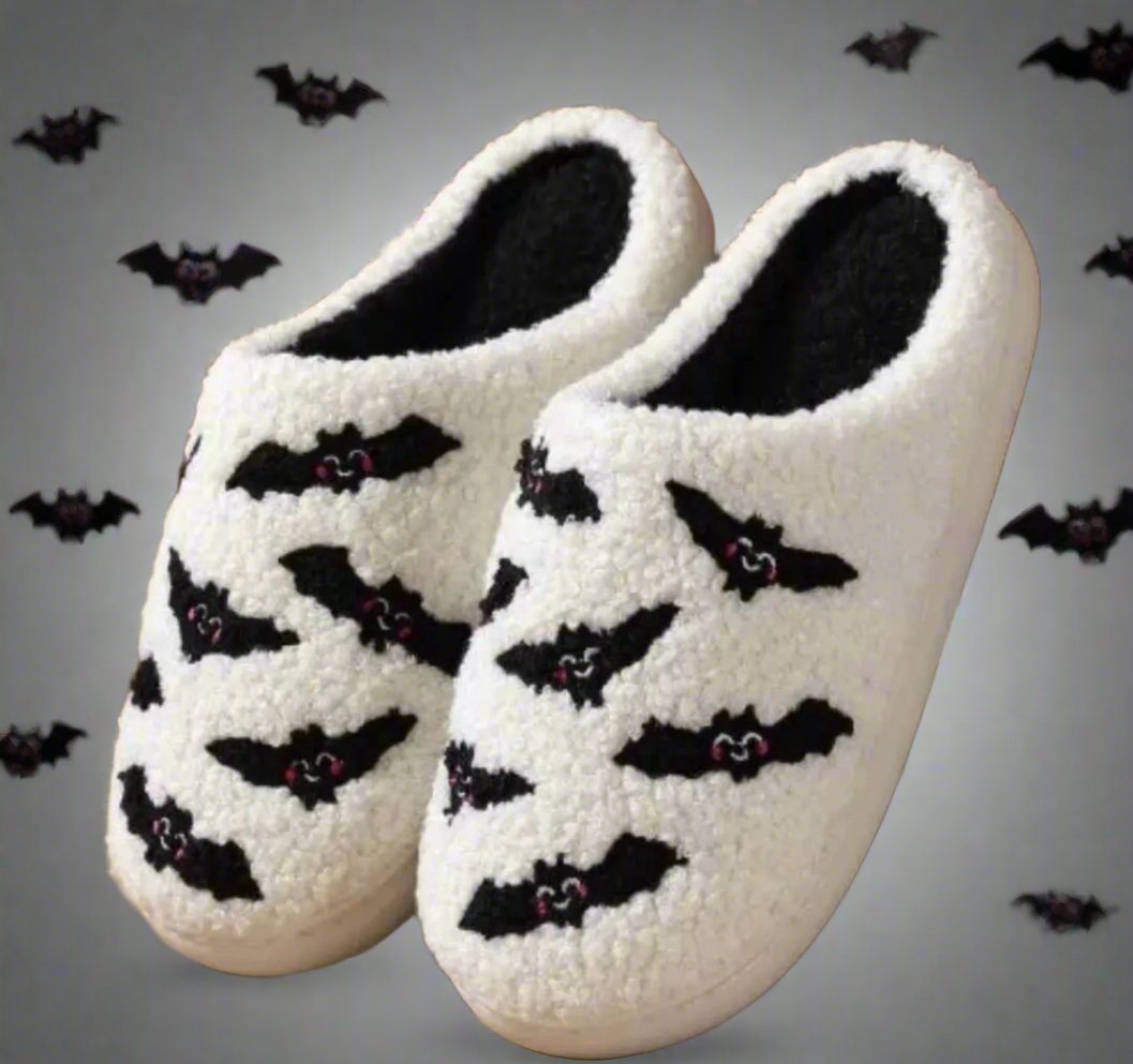 Halloween Slippers Bat Slippers - Razels