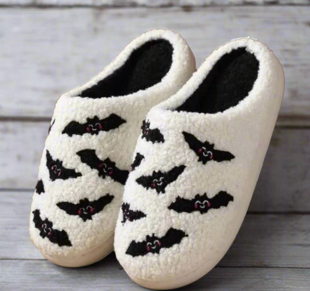 Halloween Slippers Bat Slippers - Razels