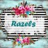 Daisy Blouse, Blue and White Striped Bell Bottom Pants -Razels
