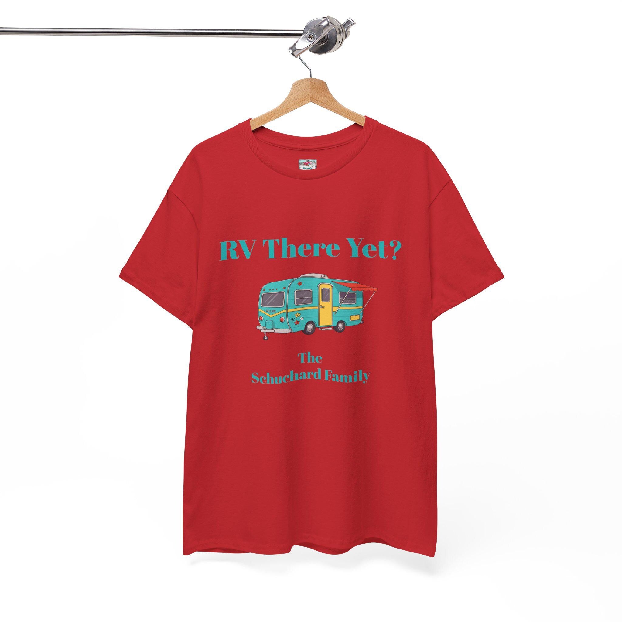 &quot;RV There Yet?&quot; Unisex Garment-Dyed T-Shirt
🏕️ Road-trip ready & full of camper-core vibes! 🚐

✓ Personalize with Family Name or Anything else that you&#39;d like!
✓Soft, garment-dyed cotton for that broken-in feel from day one
✓ Unisex sizing from S to 4XL – so everyone can ride in comfort
✓ 9 fun, bold colors that scream vacation mode
✓ Double-needle stitching for extra durability (because life gets messy)