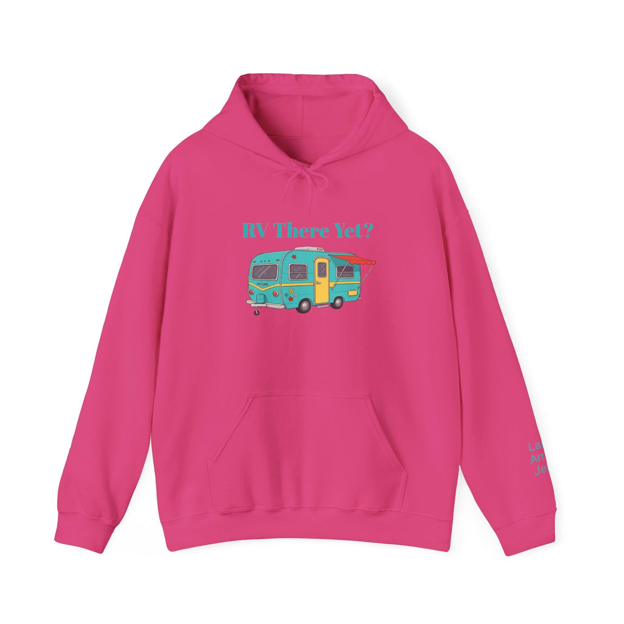 Personalized RV Camper Hoodie: Family Camping Sweatshirt