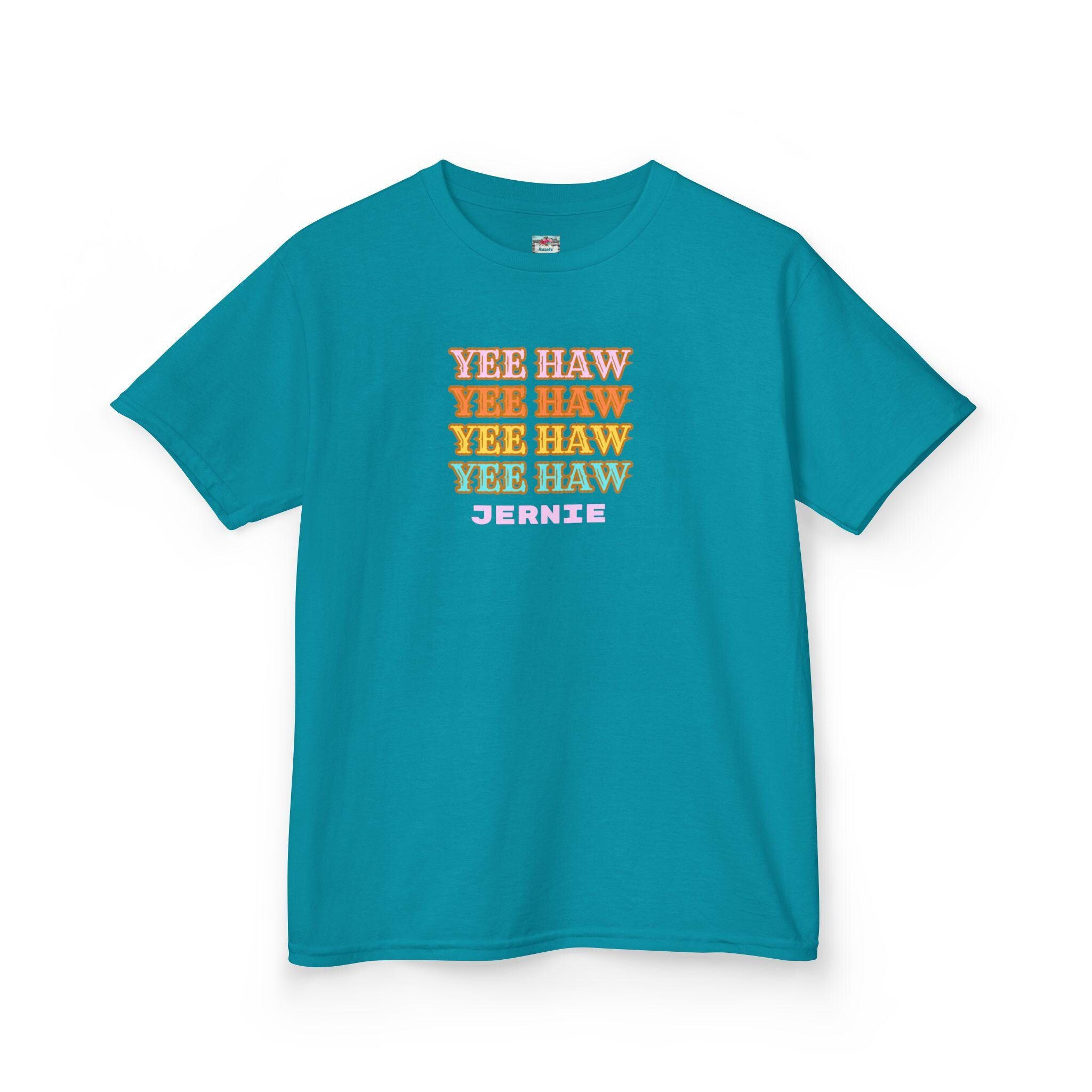 Personalized Girls YEEHAW T-Shirt: Retro Western Rodeo Tee -Razels