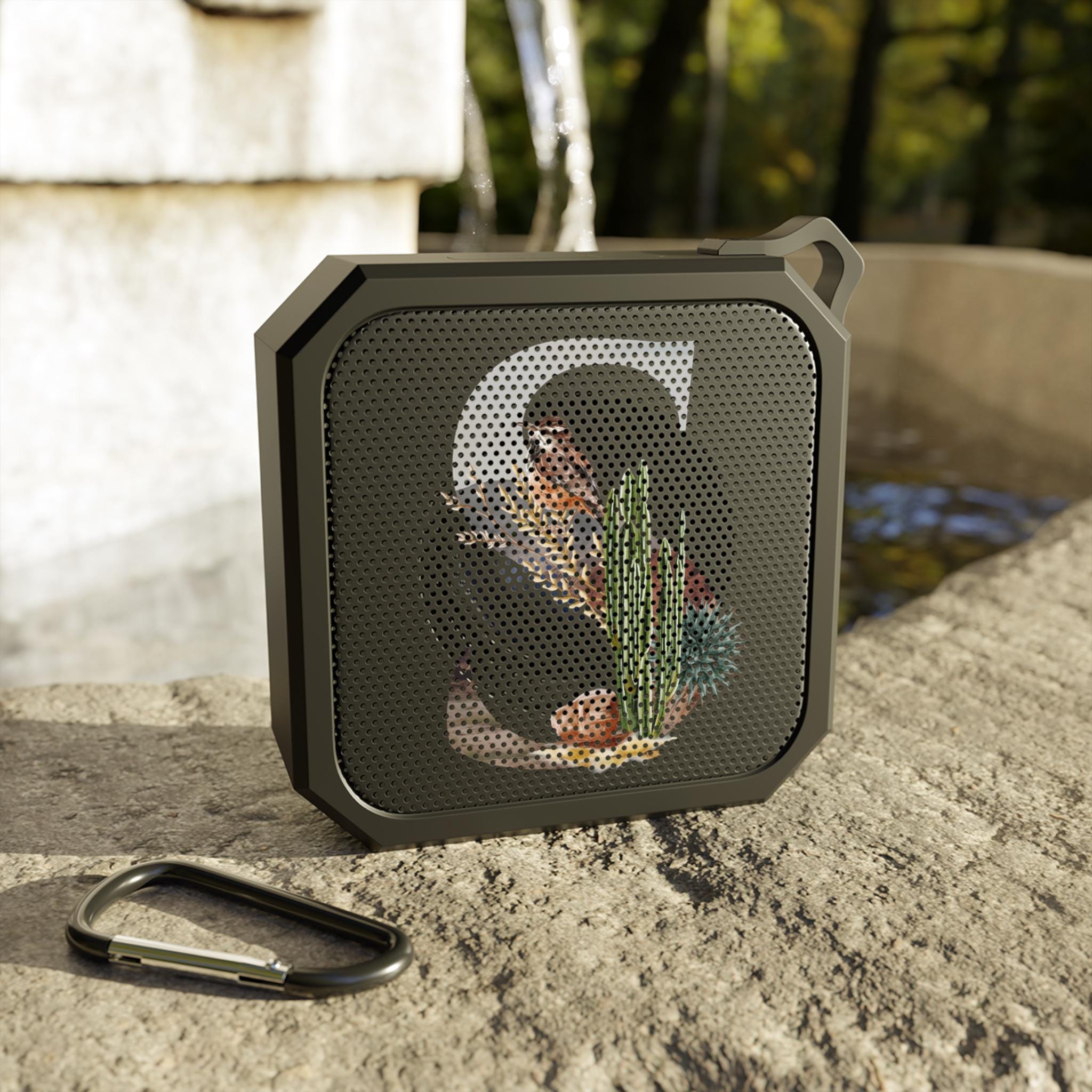Custom Western Initial Bluetooth Speaker, Clip-On Portable Outdoor Speaker for Cowboy Cowgirl Gift, Water-Resistant -Razels