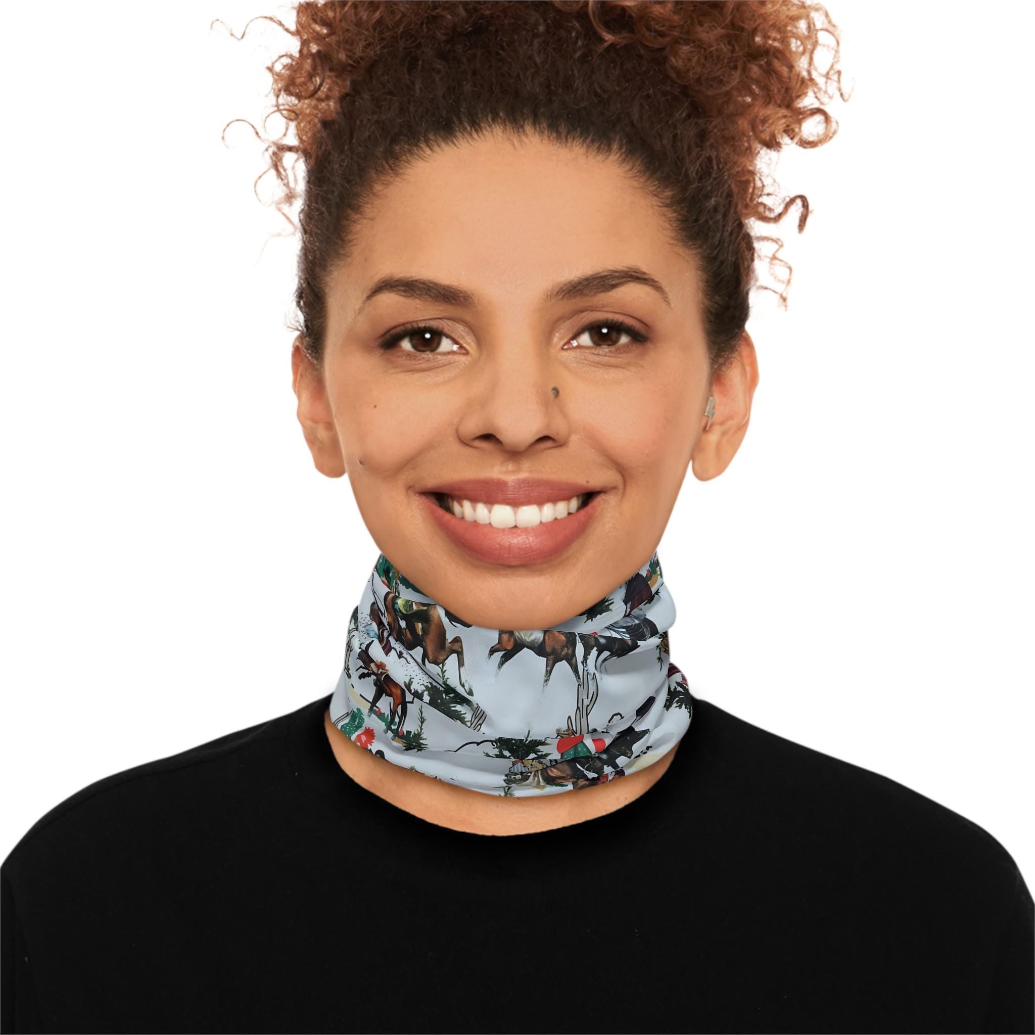 Cowboy Santa Christmas Neck Gaiter – Western Holiday Cheer on the Go 🎄

✓ Soft & stretchy polyester microfiber = comfy all-day wear
✓ Wear it your way: neck warmer, headband, face cover, beanie, and more
✓ Built-in UPF 50+ for sunny winter days on the ranch
✓ Durable overlocked seams = no unraveling under pressure
✓ Snug fit—no slipping while you’re wrangling gifts or livestock