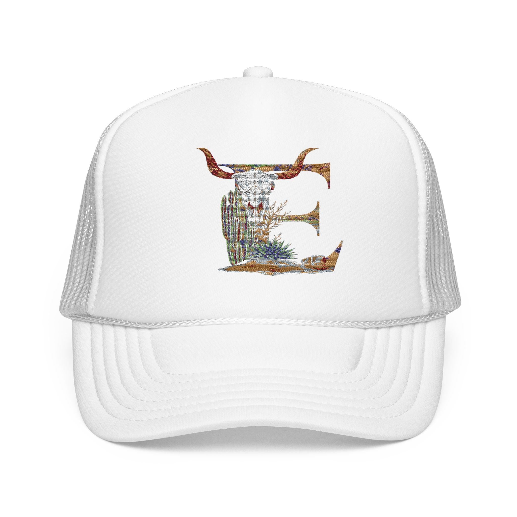 Custom Western Embroidered Foam Trucker Hat – Your Initial, Your Style 🤠✨

Perfect for rodeo weekends, back-to-school, western businesses, or just everyday country cool.

✓ Personalized with your choice of initial
✓ High-quality embroidery on foam front panel
✓ Classic five-panel trucker fit with breathable mesh back
✓ Adjustable snapback—one size fits most
✓ Pre-curved brim for comfort and sun protection