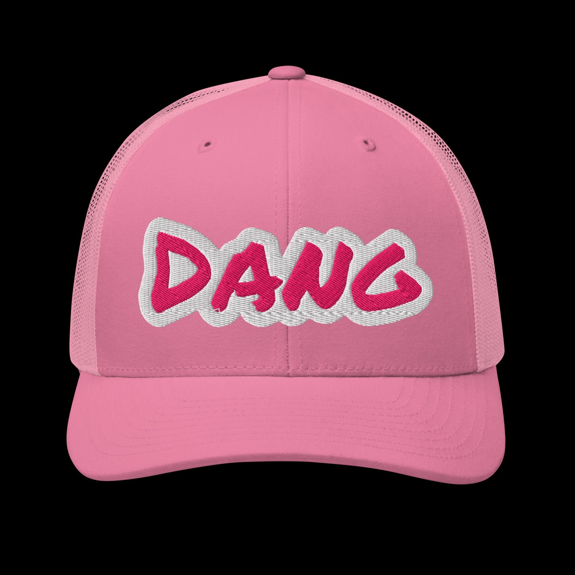 Custom Embroidered Trucker Hat: Pink Foam Western Cap -Razels