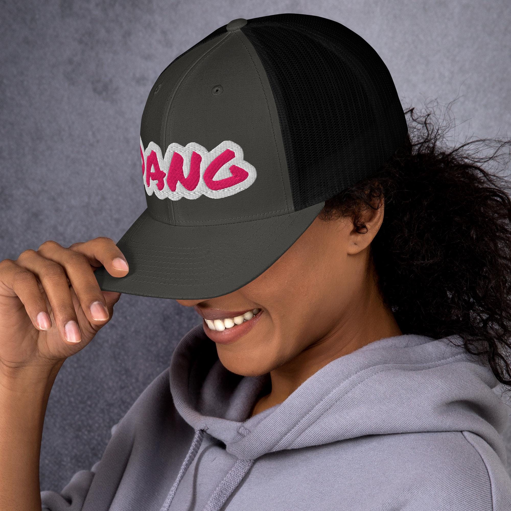 Custom Embroidered Trucker Hat: Pink Foam Western Cap -Razels