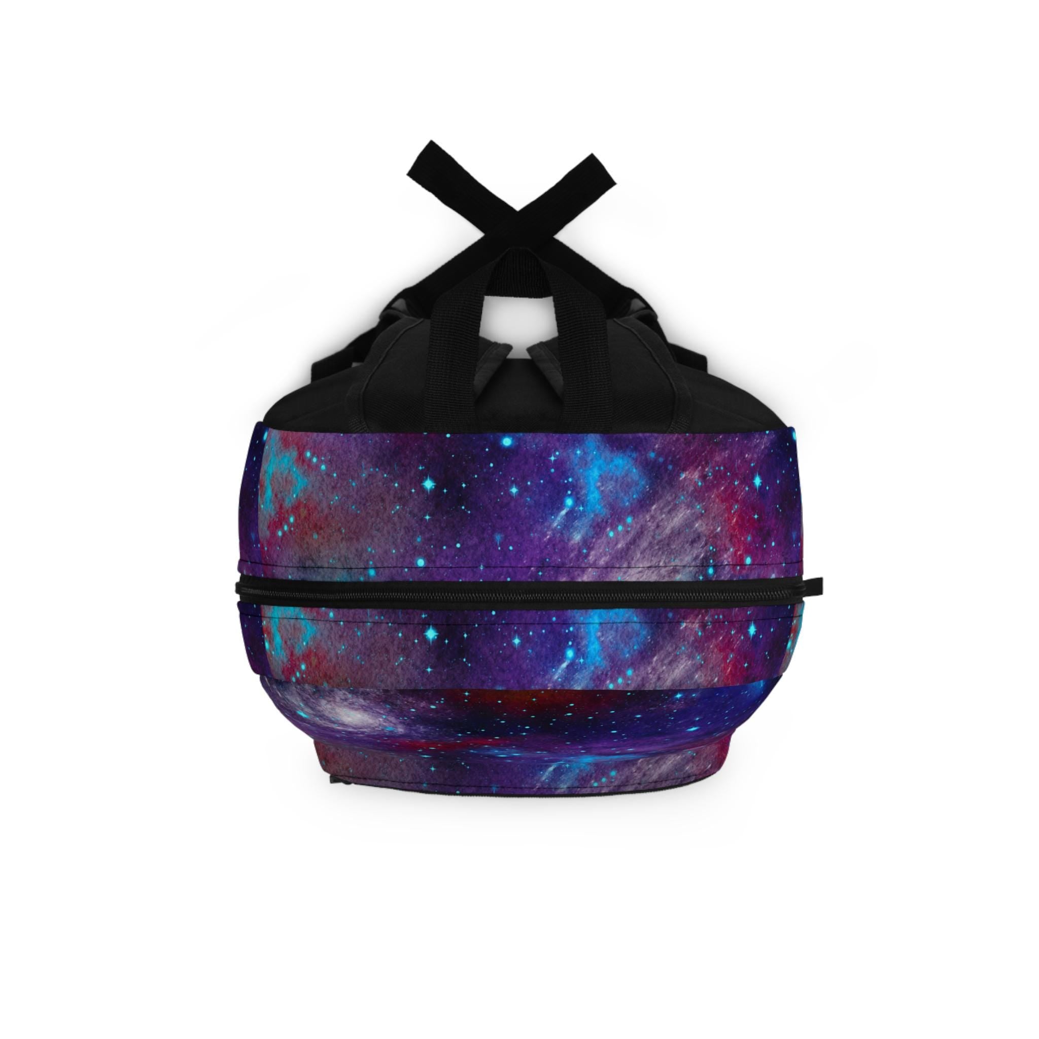 Personalized Galaxy Backpack for Kids, Custom Name Space School Bag | Cosmic Backpack for Students