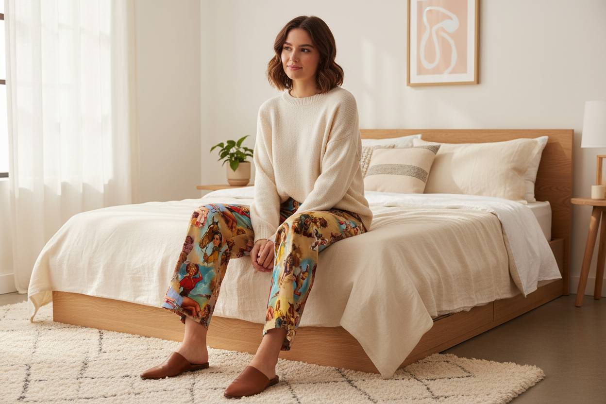 Vintage Cowgirl Pajama Pants