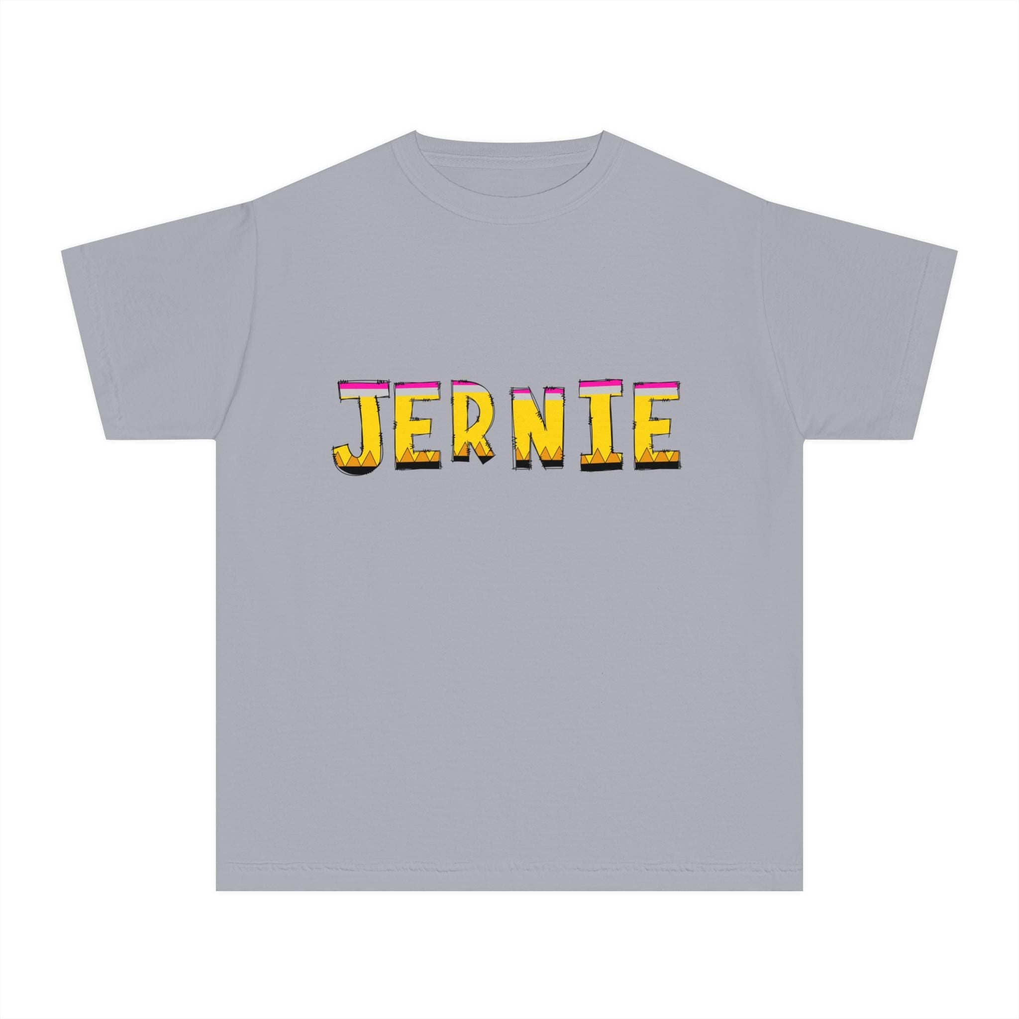 Colorful Youth Midweight Tee, Fun Back-to-School Shirt, Personalized Kids Tee, Bright Summer T-Shirt, Gift for Students