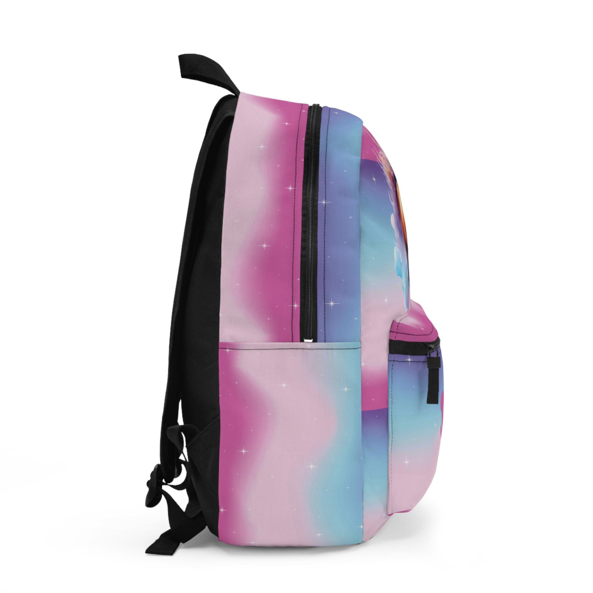 Dreamy Horse Backpack for Kids | Personalized Rainbow Star School Bag | Colorful Horse Backpack for Girls