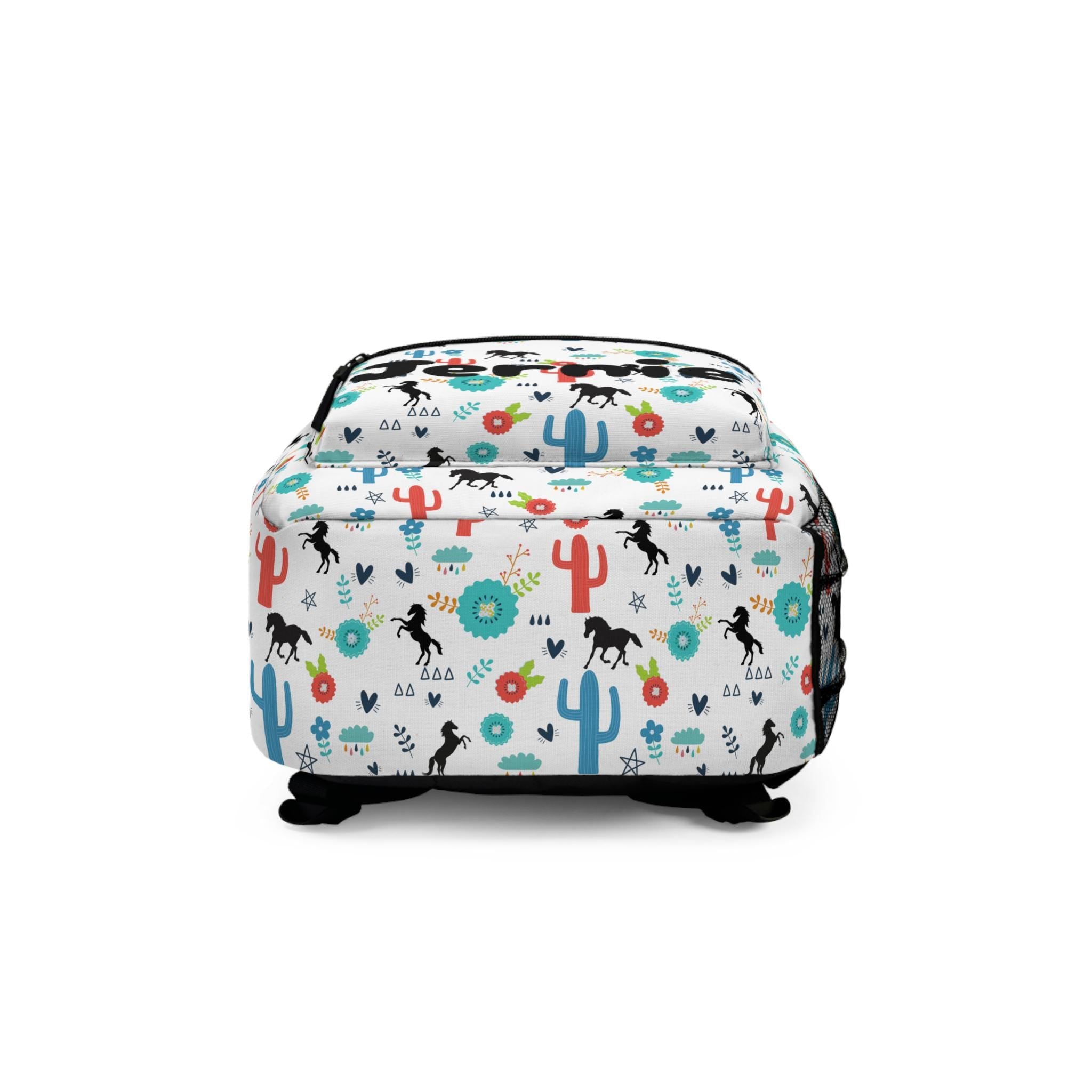 Personalized Horse Backpack for Kids, Western Backpack