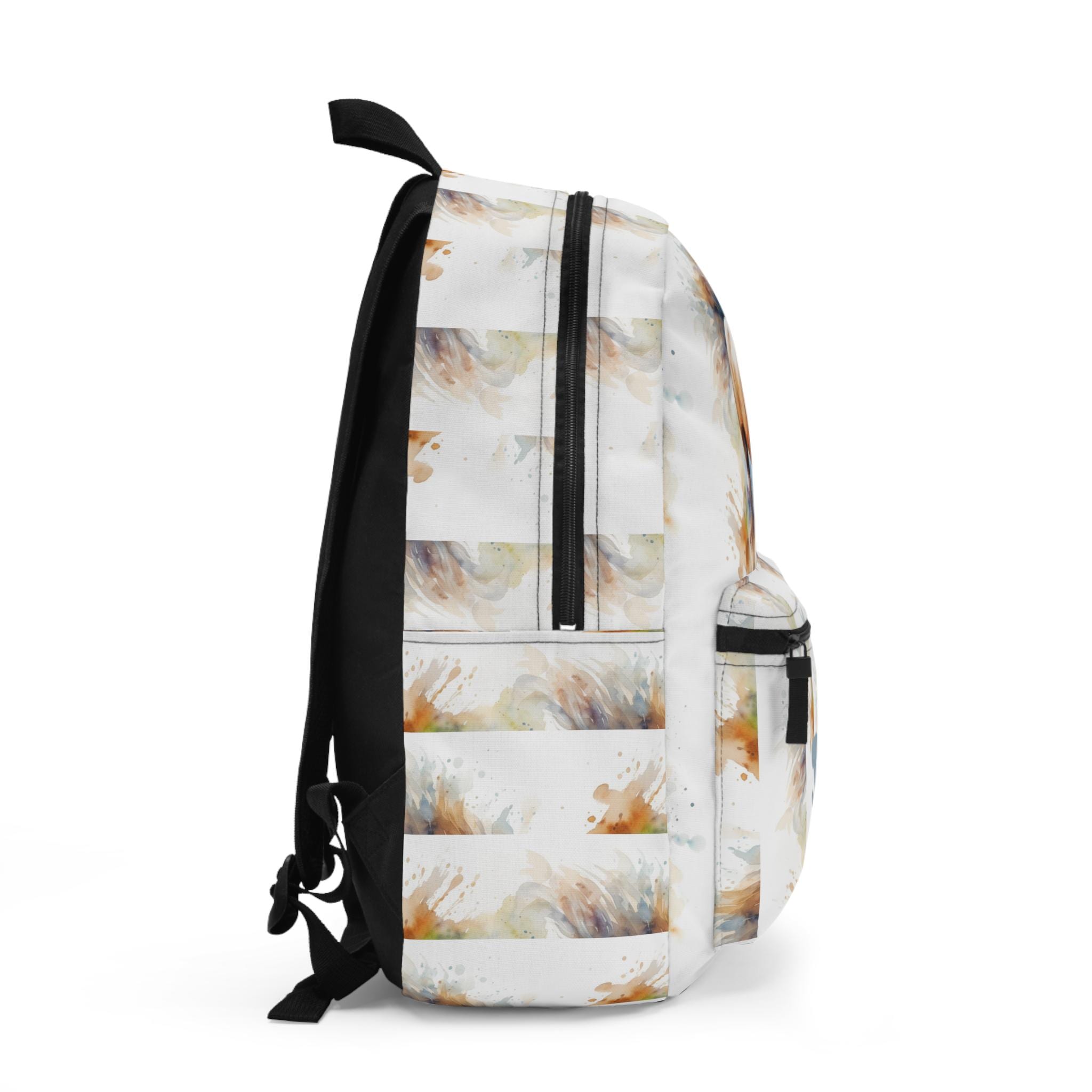 Custom Horse Backpack with Initials | Personalized Watercolor Book Bag for School, Travel & Adventure
 This personalized book bag features a stunning watercolor horse design and your custom initials for a bold, one-of-a-kind look. Whether it’s heading to school, a day at the fair, or a weekend hike, this bag is built to go the distance in style.

✓ Durable, lightweight polyester that holds its shape and dries fast
✓ Four roomy compartments, including a padded laptop sleeve
