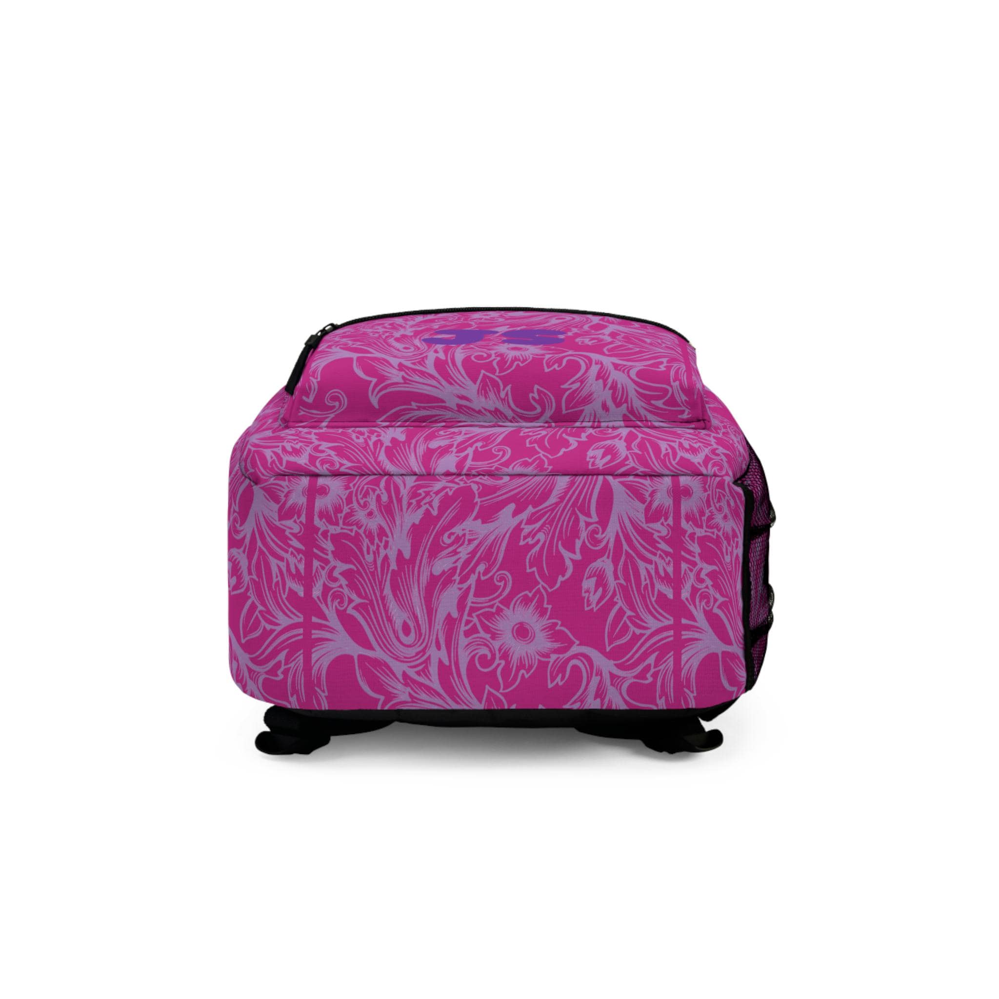 Personalized Horse Backpack, Hot Pink Tooled Print