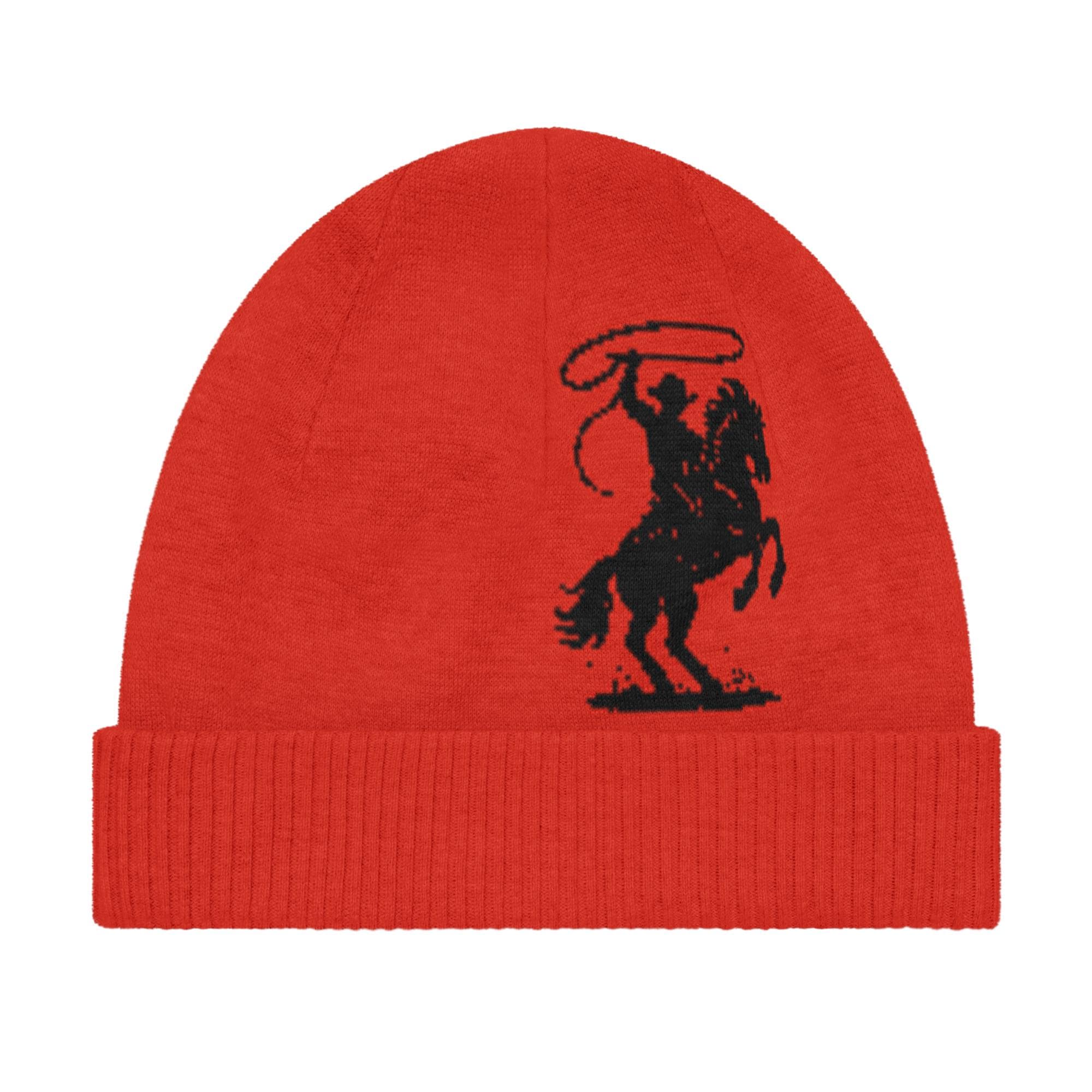 Cowboy Knit Beanie – Western Rope Rider Hat | Olive Green Soft Knit | Razels Exclusive