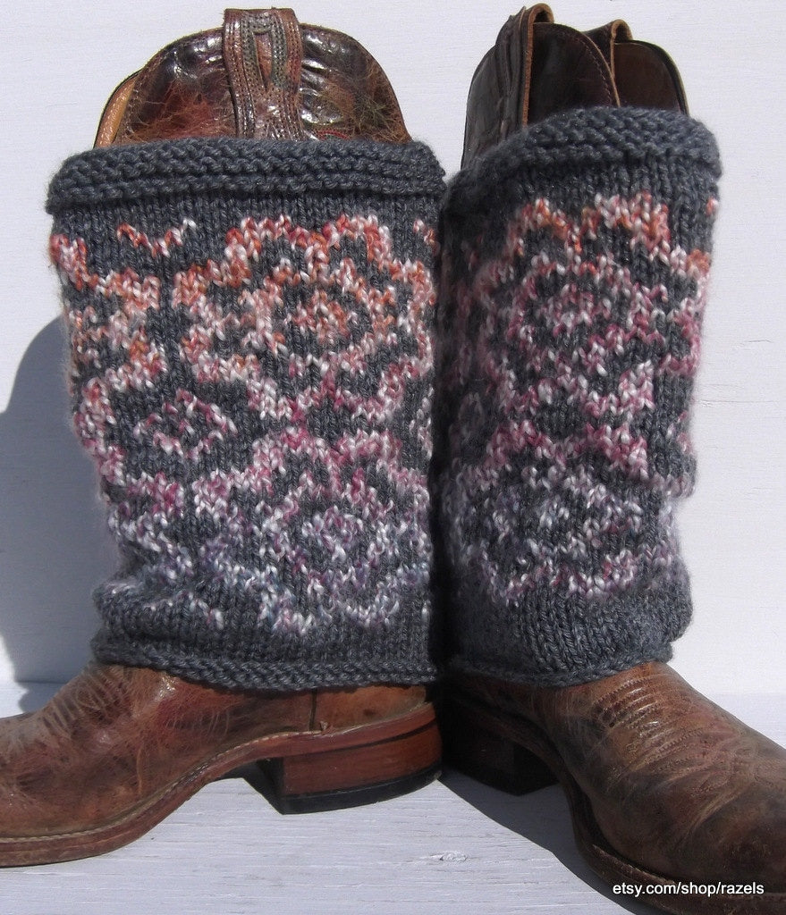 FAIR Isle Festival Boot Sweaters BOHO Boot Covers