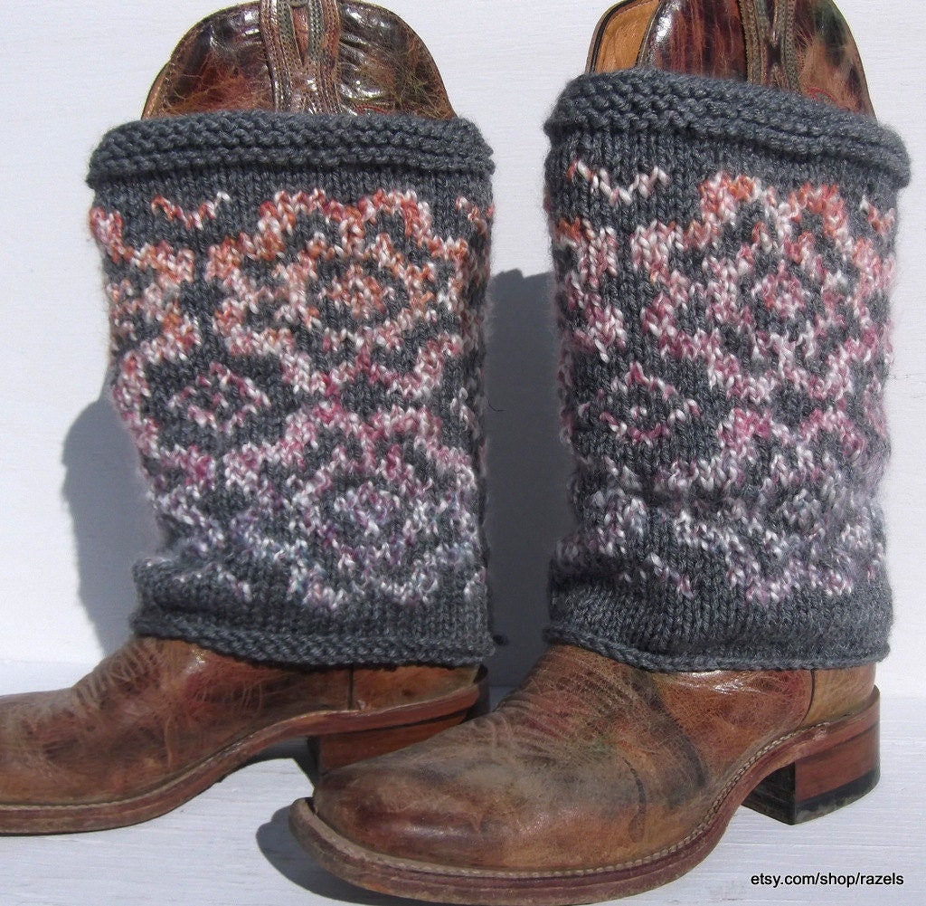 FAIR Isle Festival Boot Sweaters BOHO Boot Covers