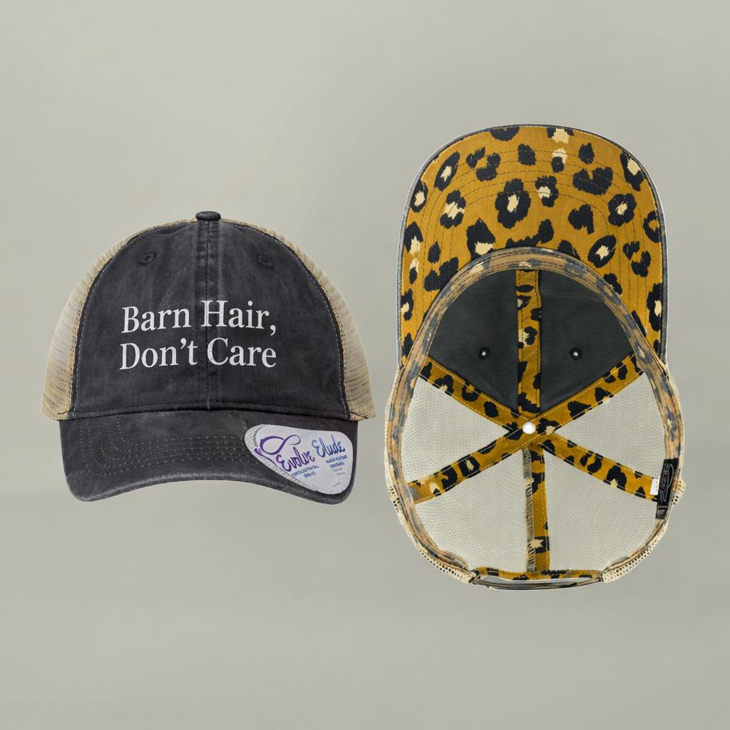 Ponytail Trucker Hat, Women's Funny Saying Cap,