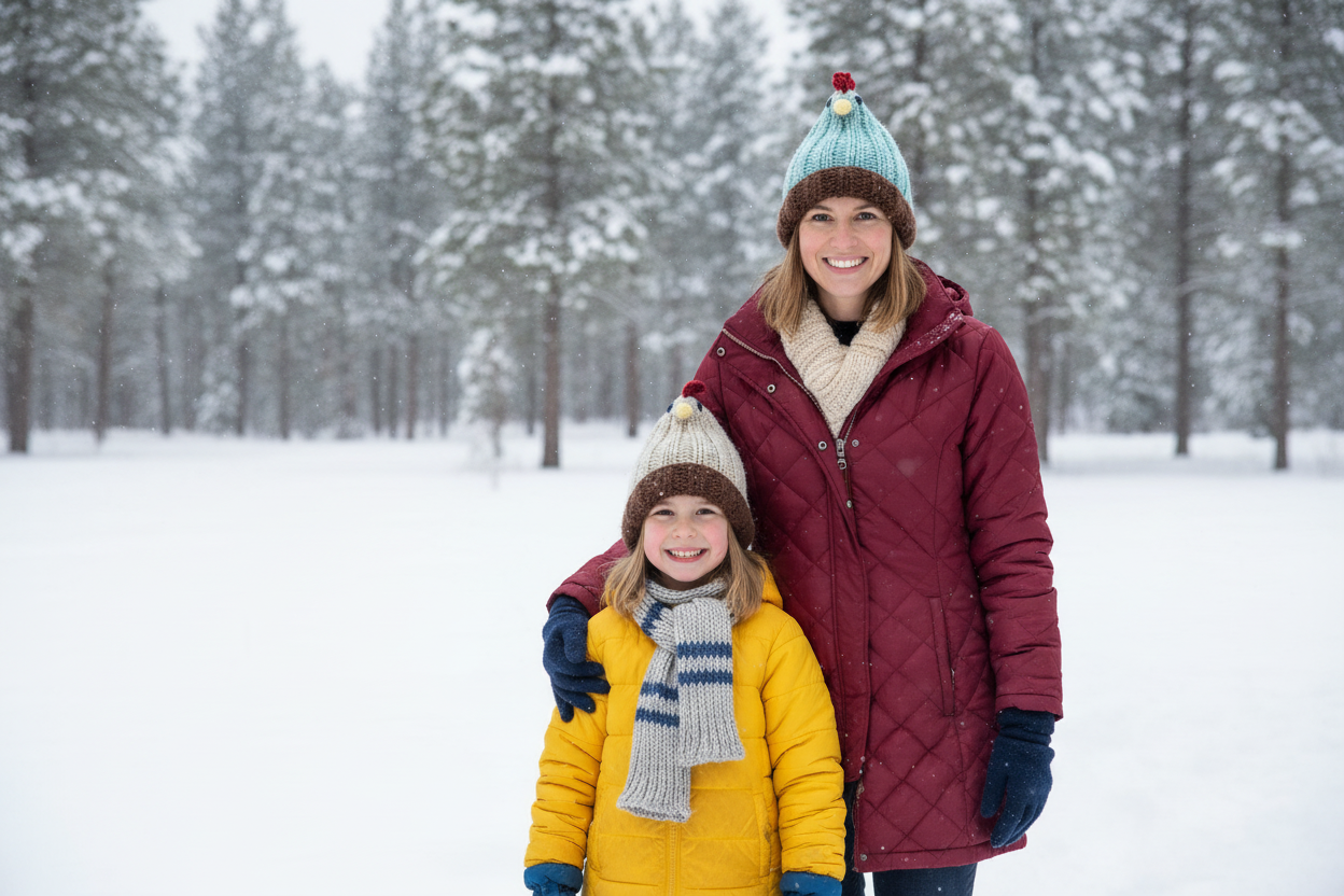 Hand Knit Chicken Hat – Adult & Kids Sizes | Cozy Farmhouse Novelty Beanie