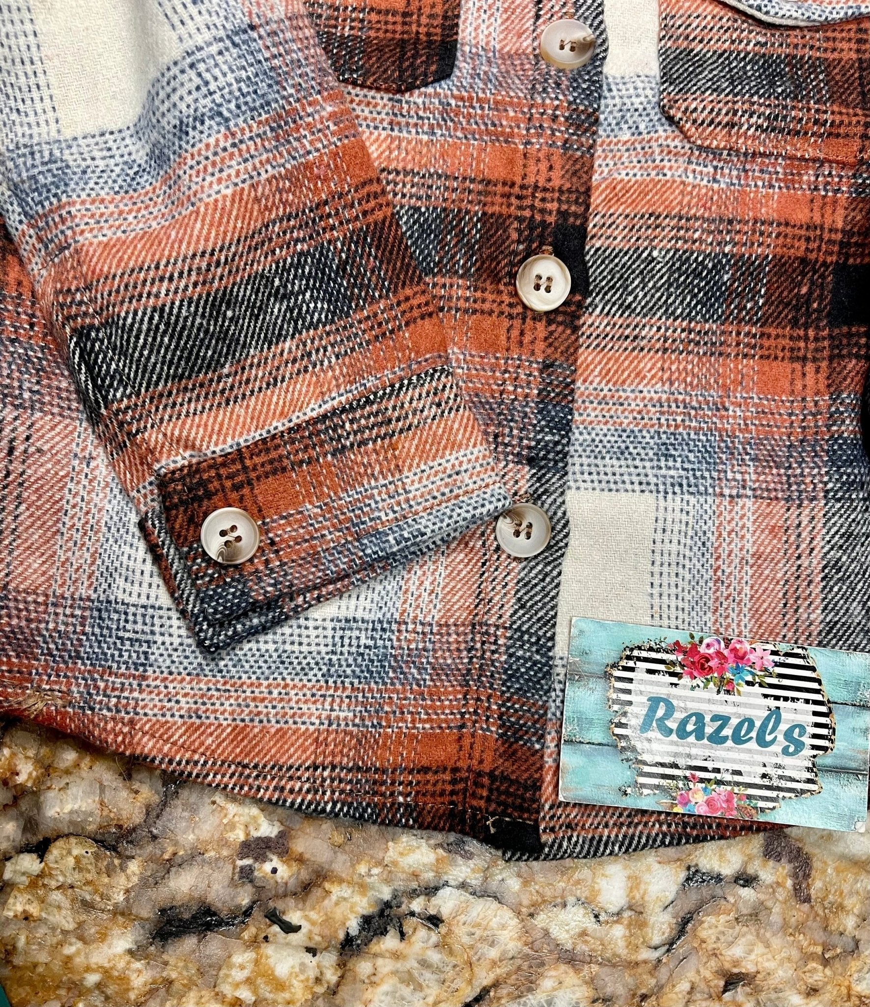 Kids' Plaid Flannel Button - Up Shirt | Shacket for Fall, Perfect for Back to School - Razels