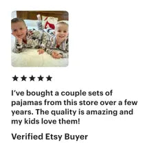 Kids Cowboy Santa Button Down Christmas Pajamas | Western Matching Family PJs | Baby-14/16