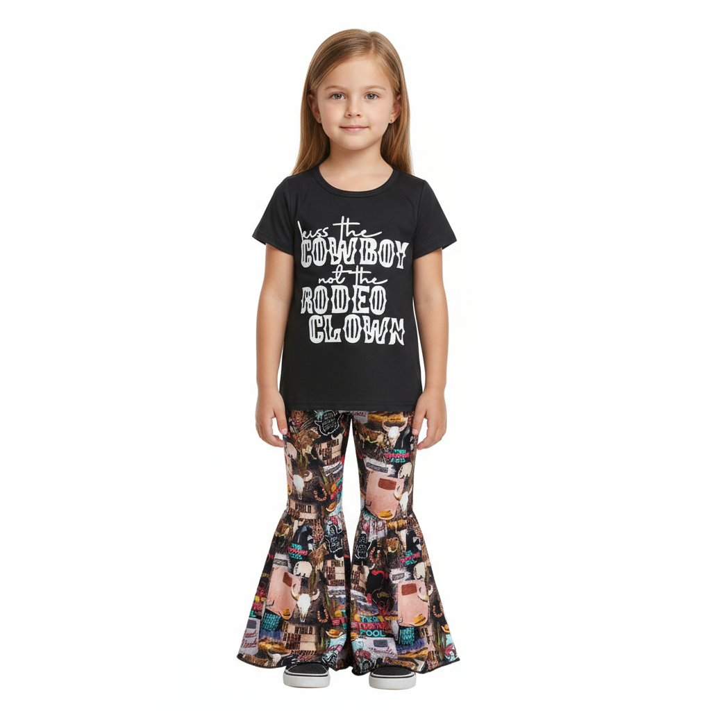 kiss the cowboy bell bottom outfit