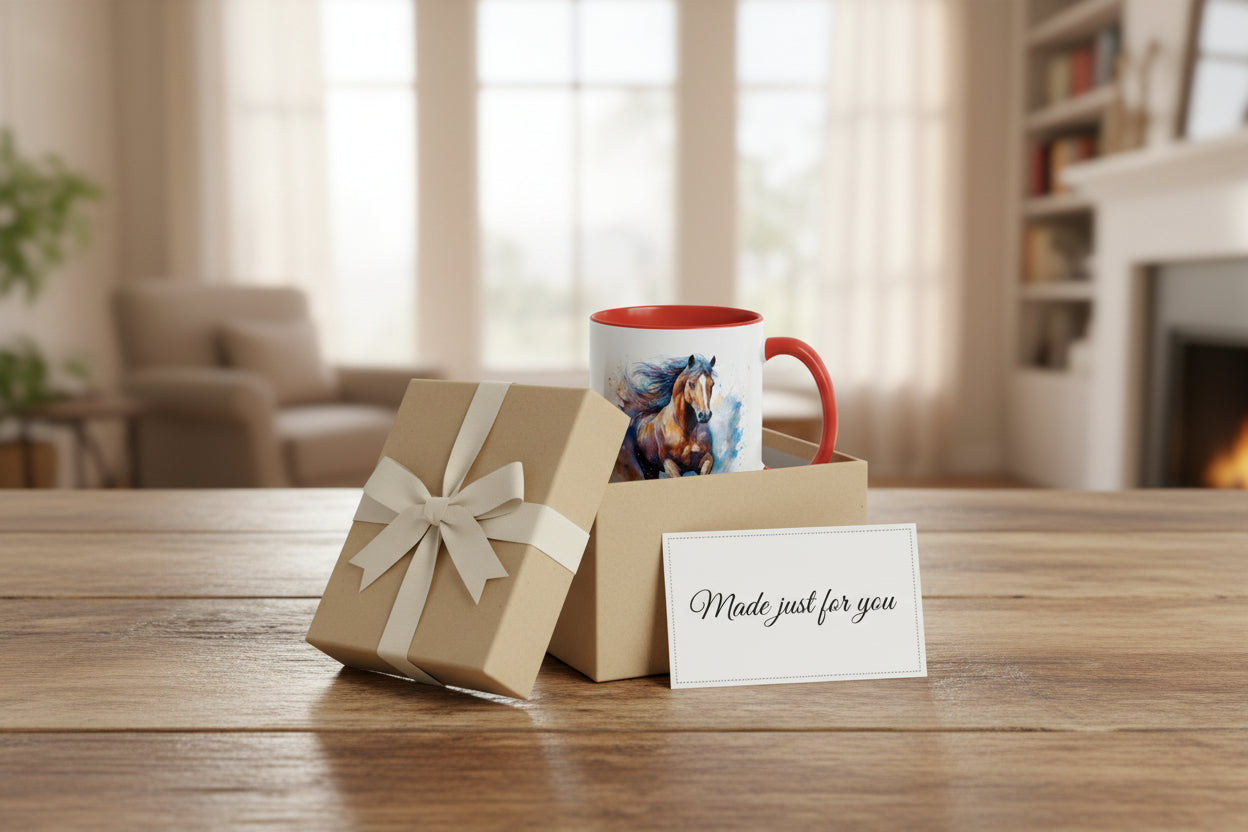 made just for you personalized horse mug