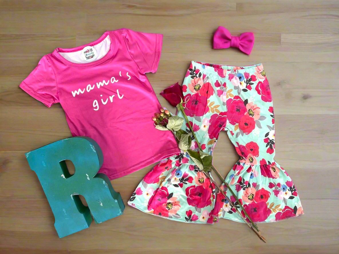 Mama's Girl Bell Bottom Outfit, MOTHER'S DAY - Razels