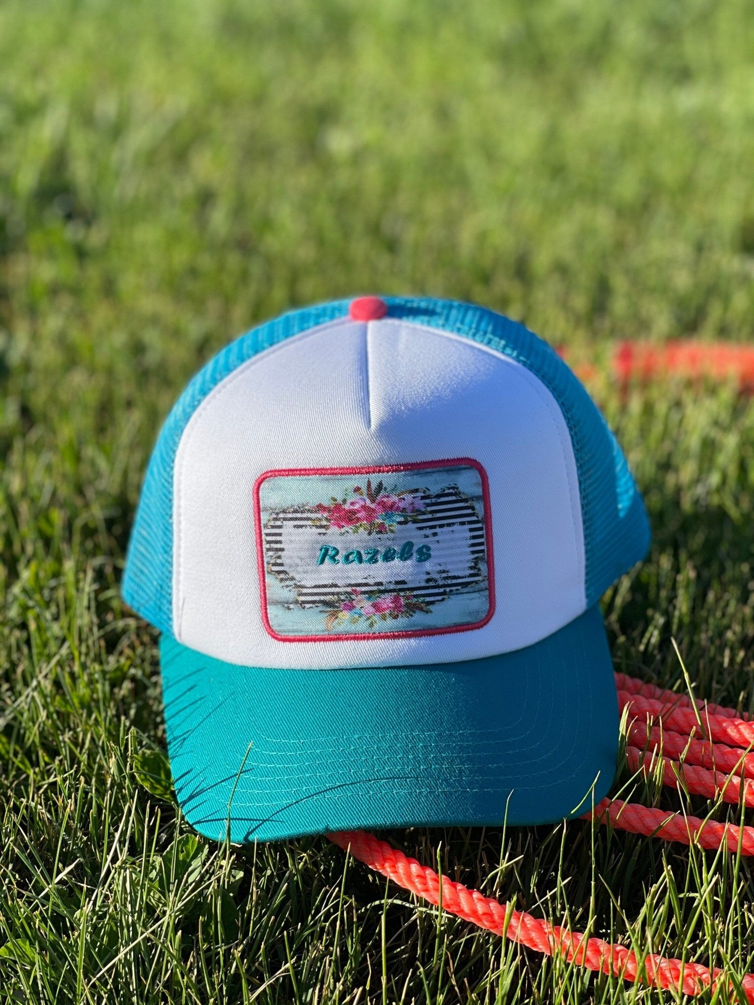 Razels Trucker Cap, Retro Patch Baseball hat - Razels