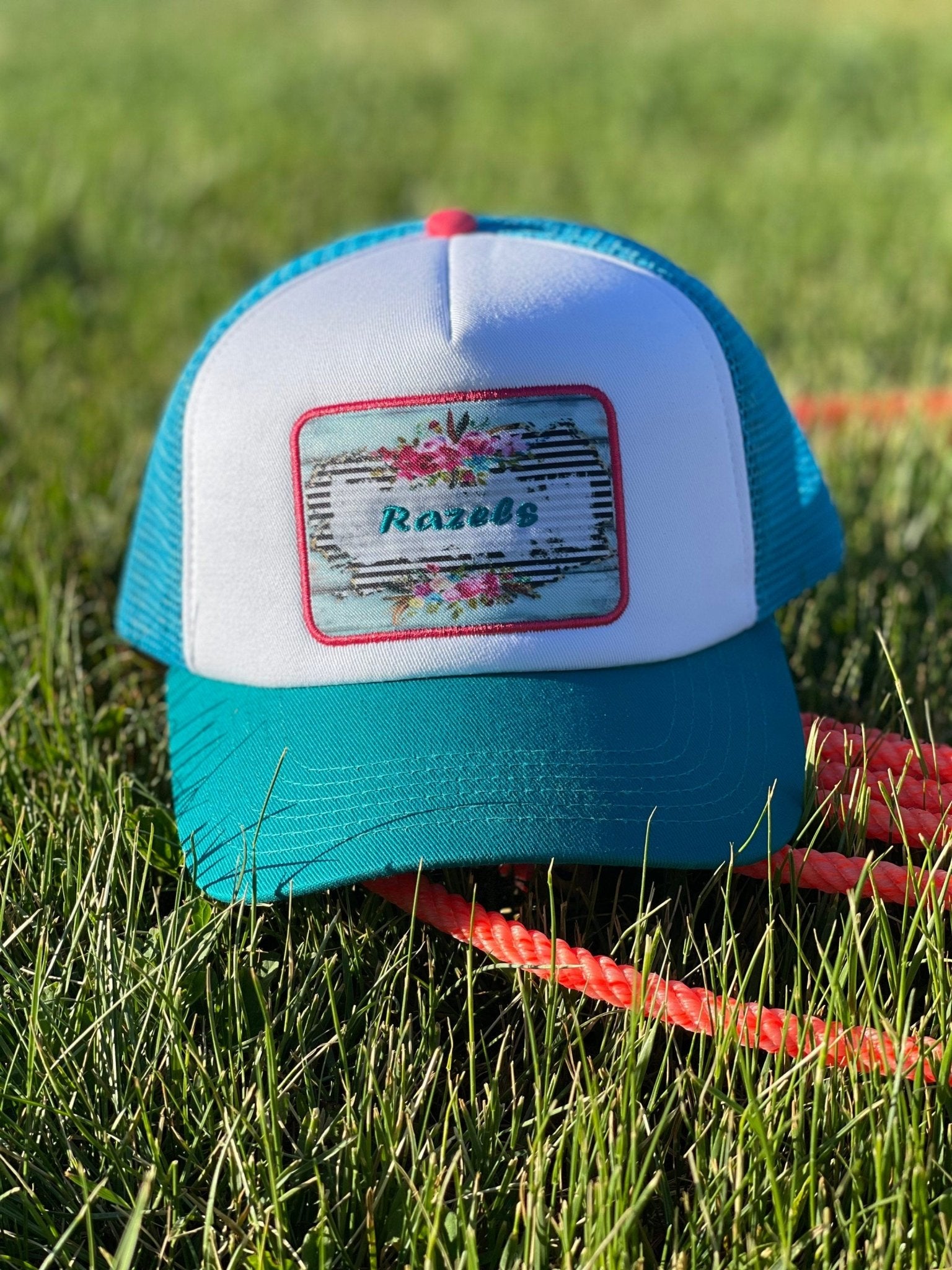 Razels Trucker Cap, Retro Patch Baseball hat - Razels